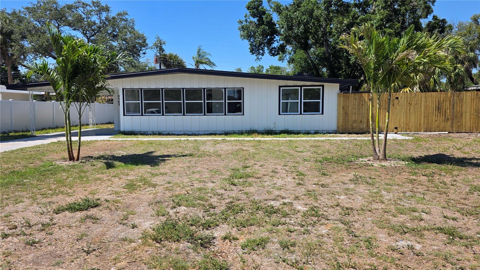 Stop searching, this is the one. Welcome to this renovated charming 2000 sf, 3 bedroom, 2 bath home designed for comfort and flexibility. The bright, open floor plan feathers a dedicated den/office perfect for a home office, playroom or quiet hobby space. The kitchen flows seamlessly into the living area and large family room with built-in fireplace and pizza over making it ideal for entertaining. 
Step outside to your private backyard oasis, complete with sturdy, spacious shed (Perfect for a workshop, extra storage or garden tools!). 
Don't miss this chance to own this versatile gem in a highly desired neighborhood with easy access to the legacy trail an all of Sarasota's beaches, shopping and dining.