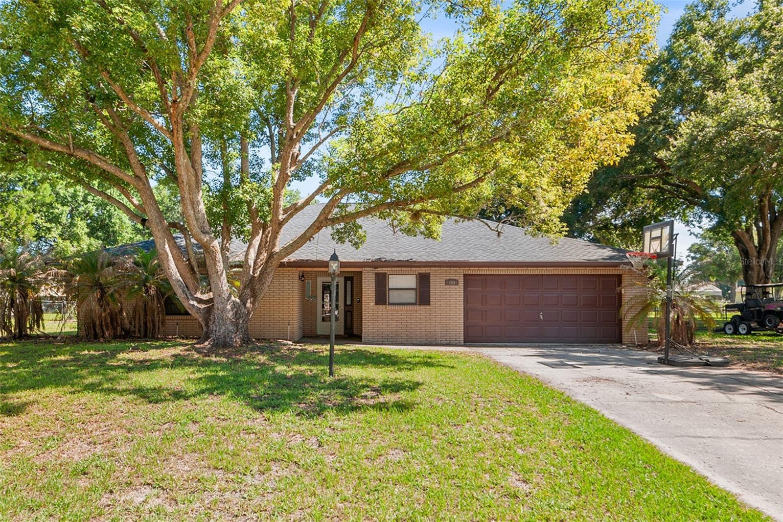 Virtually Staged. Priced for a quick sale, this spacious 3-bedroom + office, 2-bath home offers the perfect blend of comfort, functionality, and outdoor living! Featuring an open split-floor plan, this home provides privacy and flexibility for families, remote workers, or anyone needing extra space. The kitchen is equipped with beautiful granite countertops, new microwave and dishwasher! Step outside to your own backyard retreat with a huge swimming pool, oversized screened lanai, and a generous .34-acre lot- perfect for entertaining, relaxing, or enjoying Florida living year-round. Major updates including remodeled guest bath, a roof and septic system that are only 2–3 years old, and a brand-new pool motor. The 2-car garage offers plenty of storage and convenience. Located in a quiet, desirable community with access to a community boat ramp, you'll enjoy a tranquil setting while still being close to everyday shopping, schools, and churches. Easy commute to I4, Tampa, and Orlando! Don't miss this opportunity- homes with these features, updates, and outdoor amenities at this price point don't last long!