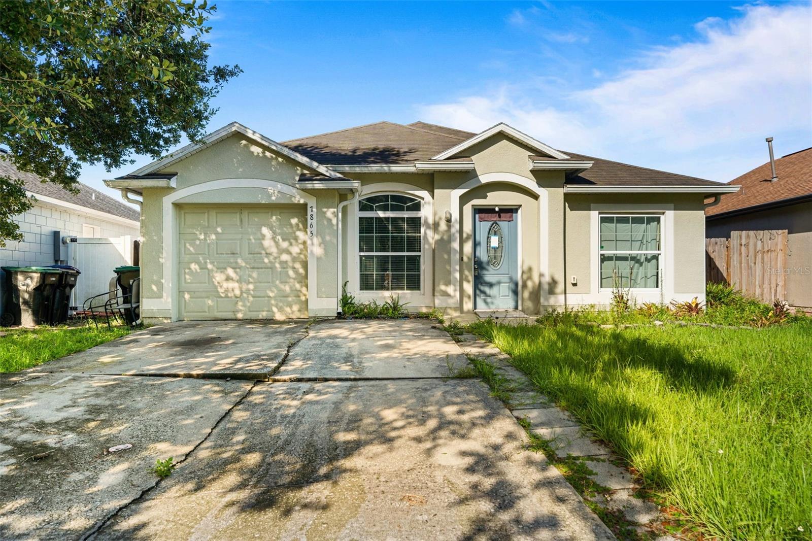 Excellent opportunity for investors, flippers, or buyers looking to renovate and build equity. This 3 bedroom, 2 bathroom home with a 1 car garage offers great potential and is ready for a complete renovation. The property needs a new roof, new flooring throughout, replacement of the sliding glass patio door, repair or replacement of the front entry door, a fully renovated kitchen with new cabinets and countertops, and both bathrooms require complete remodeling. With the right improvements, this home has the potential to become an outstanding primary residence or investment property. Conveniently located near shopping, dining, major highways, Orlando International Airport, and area attractions. Bring your vision and transform this property into something special.