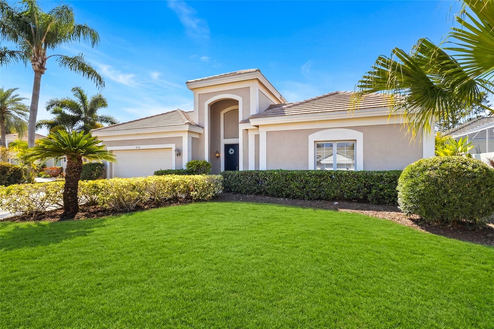 One or more photo(s) has been virtually staged. BRING OFFERS! A $60,000 Price Reduction! NEW ROOF installed Sept. 2025, with 10 year warranty! Located within the highly sought-after Rosedale Golf & Country Club, this exceptional residence offers an elegant blend of comfort, privacy, and timeless design — all perfectly positioned on a quiet cul-de-sac overlooking the golf course.

Spanning 2,643 square feet, this thoughtfully designed 3-bedroom, 3 full-bath home features a rare and highly desirable separate Casita guest suite floor plan — ideal for extended family, visiting guests, or a private home office retreat. Both the main home and Casita enjoy tranquil views of the beautiful heated pool and spa, creating a true indoor-outdoor Florida lifestyle experience.  Rosedale Golf & Country Club is a premier gated community offering golf, tennis, fitness, dining, and vibrant social activities—everything you need to embrace the Florida lifestyle to the fullest. Don’t miss your chance to call this exceptional property home. Schedule your private showing today! This one will not last...No Mandatory Memberships & No CDD Fees Here!

Inside, you’ll find marble tile flooring in the formal living and dining rooms, plantation shutters, and an abundance of natural light throughout. The open family room and kitchen combination is light, bright, and welcoming — complete with light cabinetry galore, tile backsplash, stone countertops, an eat-in dining space, and seamless access to the lanai. A convenient pool bath entrance enhances functionality for entertaining.

Recent upgrades provide peace of mind and exceptional value, including a brand-new tile roof with a 10-year transferable warranty, freshly painted interior baths, a two-zone A/C system, security alarm system, newly painted garage walls and floors, storage racks, and a new exterior garage door.

Perfectly positioned on a golf course lot within one of the area’s most established communities, this home offers refined living, privacy, and resort-style enjoyment — all in one remarkable property.