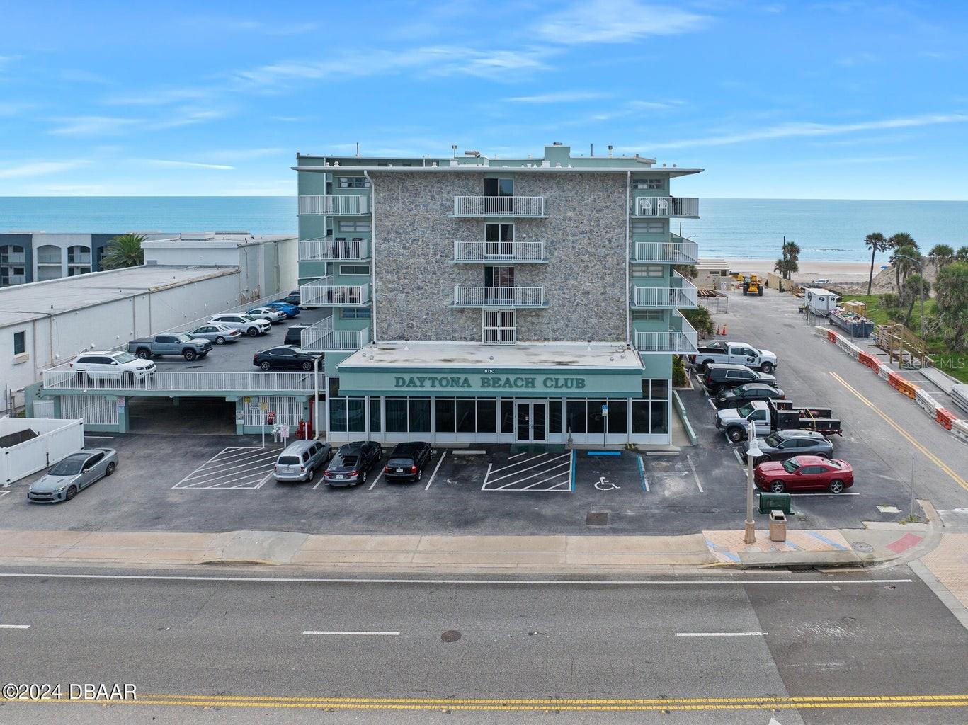 Enjoy breathtaking views from this beautifully updated unit, complete with a rare bonus: a separate dining area that also captures the stunning scenery. The kitchenette features sleek granite countertops, stainless steel appliances including a refrigerator, range, and microwave. Designed with a vibrant beachy flair, the unit is offered fully furnished for a seamless move-in or rental opportunity. This condo has a strong track record as a short term rental, with professional management available to continue if desired. One of the few properties in Daytona Beach allowing both short term (as little as one day) and long term rentals, it offers excellent flexibility for owners and investors alike. Additional highlights include covered and underground parking, and HOA dues that cover water, electricity, cable, high speed internet, trash, sewer, and more. A brand-new swimming pool, seawall, and the special assessment has been fully paid.
With proximity to Shops, Restaurants, Live Concerts at the Bandshell, events at the Ocean Center and Peabody, the Boardwalk, Main Street, and various entertainment options, this location offers endless excitement and convenience.