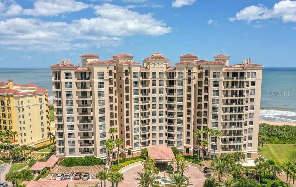 VIEW FROM THE TOP! Rarely does an opportunity present itself to acquire a PENTHOUSE location in Hammock Dunes. Living is easy in this impressive, generously proportioned residence w/magnificent ocean & beach views that consume the top floor of this meticulous property. Soaring 11' ceilings envelope the home in light & comfort & add a dramatic tone to the all-encompassing view. Floor plan that impresses with 4 spacious bedrooms, 3 luxurious bathrooms, spacious living/dining area & sleek/stylish kitchen that all flow through to enjoy the expansive covered balcony perfect for entertaining & admiring the ocean views. Master bedroom, complete with walk-in wardrobe and ensuite, & adjoining balcony encourages relaxation. 2 parking space within under building parking included. As a resident, you More... ;Water: City