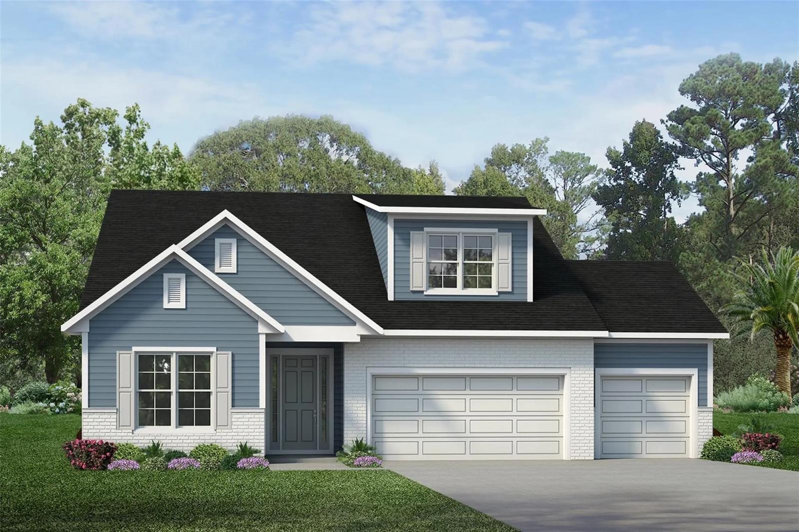 Pre-Construction. To be built. Pre-Construction. To be built. List price includes Lot, applicable Lot premium, the Southern Tradition front elevation, and the thoughtfully curated standard features within the Sanctuary at Laureate Village; upgrades and custom selections may increase final purchase price.

Discover the Chantilly II by GW Homes, an elegant semi-custom luxury residence thoughtfully designed for sophisticated Florida living in the highly sought-after Laureate Village community. This beautifully crafted floor plan offers over 2,800 square feet of refined living space with 4 spacious bedrooms, 3 designer-appointed baths, a large loft/flex space, and an expansive open-concept layout tailored for both everyday comfort and upscale entertaining.

Blending timeless architectural design with modern transitional finishes, the Chantilly II showcases exceptional craftsmanship and elevated interior detailing throughout. The gourmet kitchen serves as the centerpiece of the home, featuring premium cabinetry, quartz or granite countertops, stainless steel appliances, a large center island, and seamless flow into the great room and dining areas. Thoughtfully designed gathering spaces are enhanced by 10' tall ceilings, abundant natural light, and designer finishes that create a warm yet sophisticated atmosphere.

The luxurious owner’s retreat offers a private sanctuary complete with a freestanding bath, oversized walk-in closet, and carefully curated design elements that evoke comfort and elegance. Additional highlights include a spacious 3-car garage, covered lanai, paver driveway, smart home technology features, energy-efficient construction, and professional luxury finishes available to select that are representative of the renowned GW Homes standard.

As a semi-custom home opportunity, you may have the ability to personalize select structural options, finishes, and design selections to create a residence uniquely tailored to your own lifestyle and vision. Every detail is thoughtfully considered to deliver a seamless blend of luxury, functionality, and enduring quality.

Situated within the Sanctuary at Laureate Village, a more private enclave tucked toward the rear of the community, homesites are designed for low-maintenance living while surrounded by preserved green space that enhances a sense of tranquility and wellness.

Residents enjoy access to a thoughtfully curated collection of amenities, including a resort-style pool, pickleball courts, putting green, playground, basketball court, and an extensive network of walking trails. Conveniently located with connectivity to Tioga Town Center, I-75, UF Health, the University of Florida, and The Oaks Mall.