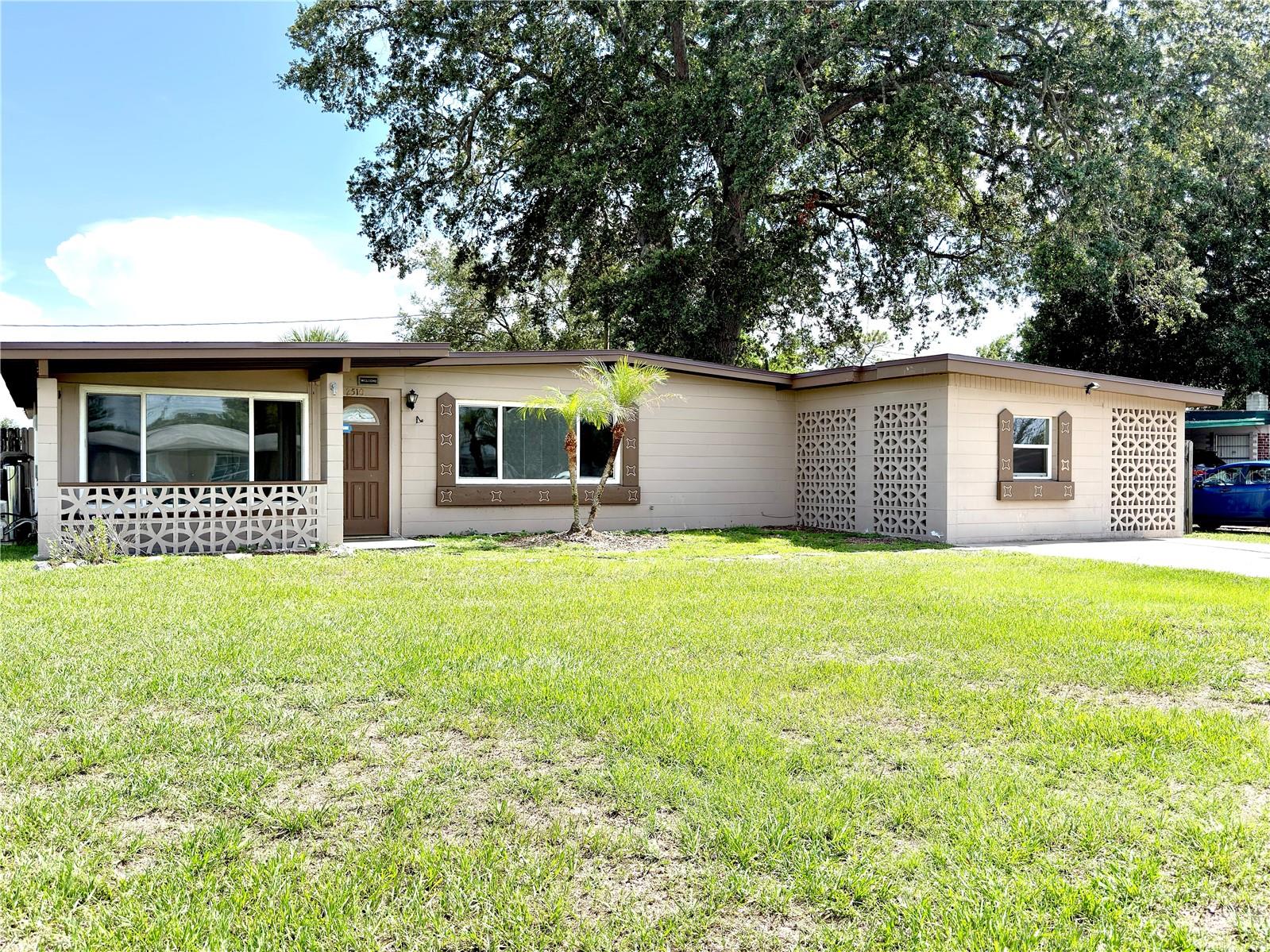 No HOA, 1800+ heated square feet 3/2 POOL block house, updated windows and newer roof.  Central A/C and mini splits for extra cooling and efficiency.  Large fenced yard.  Large driveway. This property is a diamond in the rough and priced accordingly.  Do not miss this opportunity to own a great home at a great price.