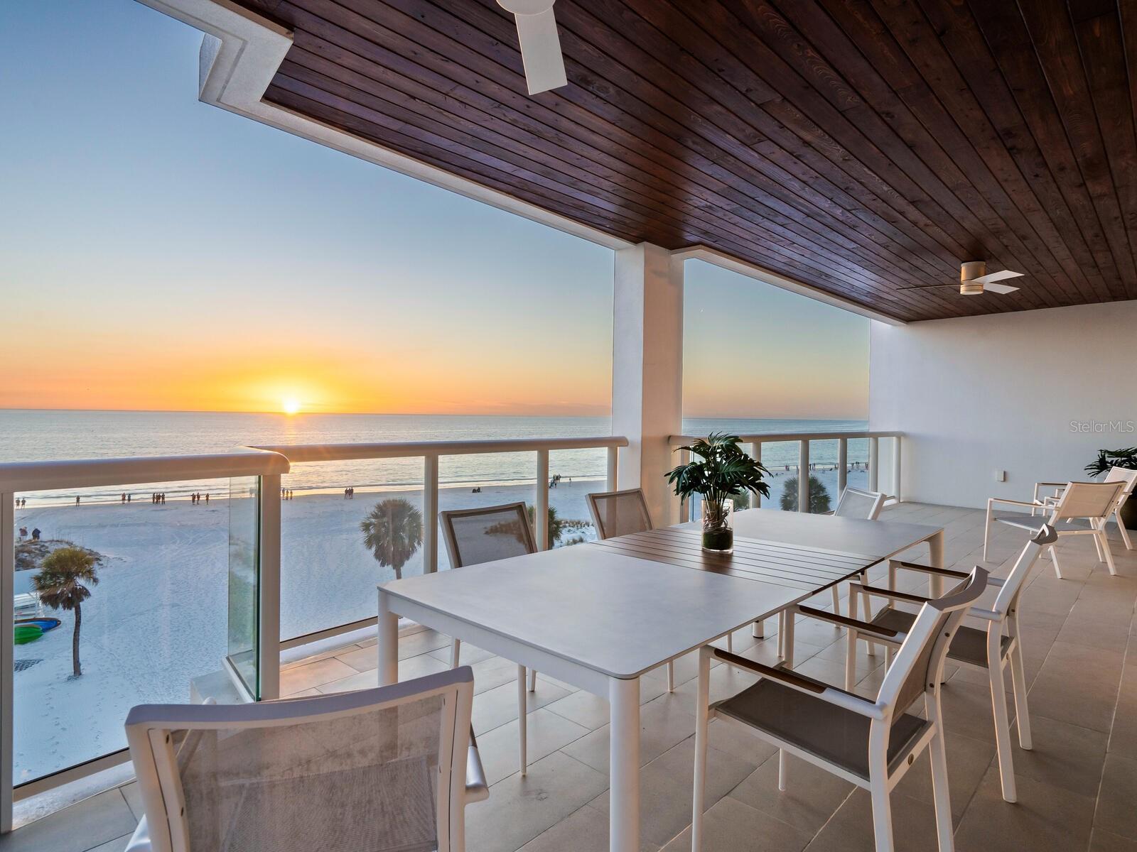 Experience the epitome of luxury living at 1035 Seaside Drive, Siesta Key, where champagne sunsets will become your everyday reality! Welcome to Ten35 Seaside Drive, a masterpiece of modern design nestled at the southern end of the world-famous Siesta Beach, where the turquoise Gulf waters merge with pristine white quartz sands.
Step into the lap of opulence with Residence 501, a 3-bedroom, 3-bathroom sanctuary boasting over 2,600 square feet of contemporary indulgence. Behold breathtaking water vistas from every angle, with a spacious 750 square foot terrace off the main living space to savor magical sunsets.
Indulge your culinary desires in the gourmet kitchen, adorned with premium solid wood cabinetry, Wolf & Subzero appliances, an induction cooktop, and a wine refrigerator. Revel in the finer details, including solid-core entry and interior doors, floor-to-ceiling hurricane-resistant balcony doors with laminated solar tinted glass, sound-limiting laminated windows with solar-tinted glass, and Lutron electric shades throughout.
Luxuriate in the modern conveniences of a recirculating hot water system, high-efficiency air conditioning, and heating systems while admiring the stained, tongue, and groove cypress ceilings on the terraces and tiled terrace floors. With two covered parking spaces, every convenience is at your fingertips.
Ten35 Seaside is a testament to refined beachside living, offering a wealth of amenities that complement the island's natural splendor. Lounge by the beachfront swimming pool, rejuvenate in the spa or unwind by the fire pit. Beachside lounge chairs, umbrellas, kayaks, and paddleboards await your leisurely pursuits, with concierge-arranged water activities to enrich your coastal experience.
Stay active in the state-of-the-art fitness center or host memorable gatherings at the Gulf-front BBQ grilling area. Trust in the allure of Ten35 Seaside—where every moment is an invitation to embrace the unparalleled allure of beachfront living.
This is the opportunity you've been awaiting - a chance to claim your slice of paradise amidst the azure waters and sun-kissed sands of Siesta Beach. Welcome home to luxury; live the ultimate coastal lifestyle at Ten35 Seaside Drive.
