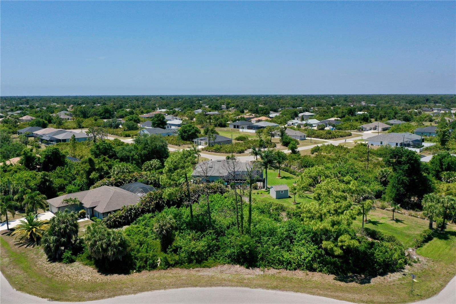 Nestled on a quiet one-way circle within the impeccably maintained and deed-restricted community of Rotonda Lakes, this premium .37-acre (16,218 sq. ft.) residential lot offers a rare opportunity to build your Florida dream home. The property is uniquely positioned with approximately 244 feet of road frontage, providing an expansive canvas for a custom architectural design and lush landscaping. Located in the highly desirable X-Flood Zone, the lot is considered out of the floodway and carries a lower risk profile, which typically translates to significant insurance savings and peace of mind for the buyer. This homesite is already compliant with FEMA requirements, a strategic advantage that minimizes the amount of fill dirt needed to meet building elevation requirements. To further streamline the construction process, the seller has a RECENT SURVEY and a full set of professional HOUSE PLANS specifically tailored for this lot available for the buyer’s use. Public WATER and SEWER hookups are conveniently available at the street, making this a truly build-ready site.

The lifestyle offered by this location is unparalleled, particularly for the avid golfer, as Rotonda West features five premier golf courses—The Hills, Long Marsh, The Palms, The Links, and Pinemoor—right in the community. Outdoor enthusiasts will appreciate the proximity to the Cape Haze Pioneer Trail and nearby state parks for hiking and nature viewing. For those drawn to the water, world-class tarpon and offshore fishing are just minutes away in the Gasparilla Sound and the Gulf of Mexico. Sports fans will love being approximately 15 minutes from Charlotte Sports Park, the spring training home of the Tampa Bay Rays, offering easy access to professional baseball in a premier stadium setting. This peaceful retreat is only a 15-minute drive from the pristine sands of Englewood Beach and the exclusive shores of Boca Grande. Additionally, the property maintains excellent connectivity, located approximately 30 minutes from I-75 for easy travel throughout Southwest Florida.