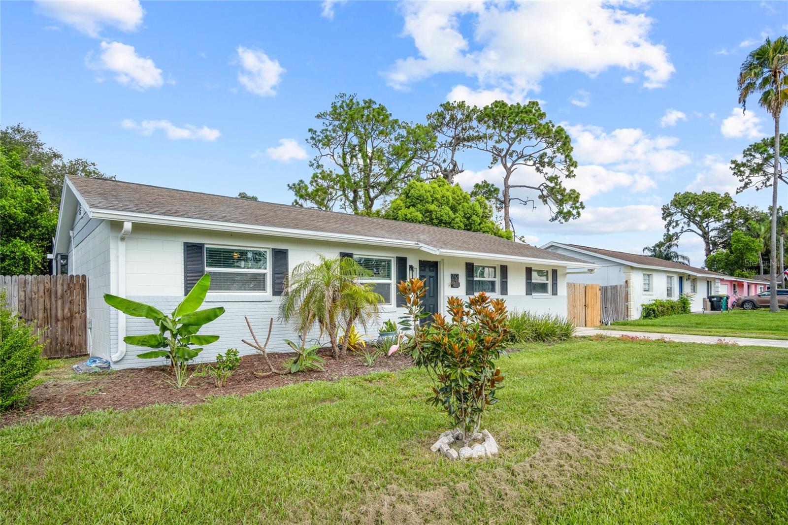 The pictures tell part of the story... the feeling of being home begins the moment you walk through the front door. Schedule your private tour today and experience this charming 3-bedroom, 1½-bath pool home in the established Plantation Estates community. Sidewalk-lined streets invite morning walks, evening strolls, and friendly conversations with neighbors.  Inside, you'll find an open, welcoming floor plan featuring tile plank flooring throughout, ceiling fans, double-pane windows, custom built-in closet systems, and a convenient indoor laundry room. The kitchen features a gas range, and the home also offers gas water heating. Step outside to your own backyard retreat with a screened-in patio overlooking the sparkling pool and playground equipment that's ready for family fun.  Major updates provide added peace of mind, including a roof installed in 2017 and a complete replumb completed in July 2026.  Ideally located between SR 434 and I-4, you'll enjoy quick access to Maitland, the RDV/Genesis Sportsplex, shopping, restaurants, and everyday conveniences. Come see why this house feels like home!
