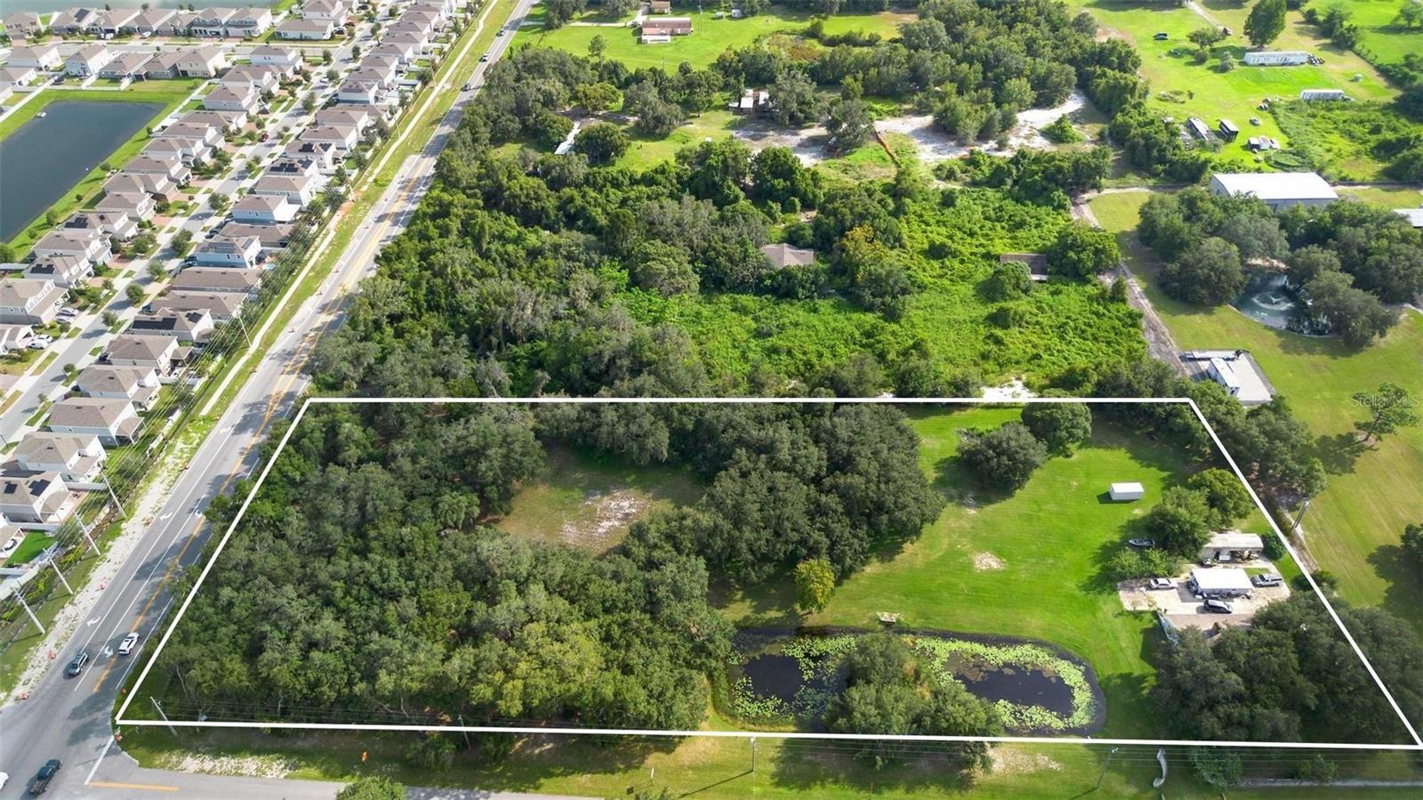 Prime 5 acre Industrial Development Land on the corner of Boggy Creek and Timber Rd with 315 FF on Boggy Creek Rd. This parcel can be combined with the parcel next door to create 10 continuous acres and 615 FF on Boggy Creek Rd. The county has approved a comprehensive land use amendment change. This parcel has a future land use of Industrial Restricted and can easily be converted to IR. The allowable uses are attached to this listing. Boggy Creek Rd is currently being turned into a 4 Lane Road. There will be a stop light at Boggy Creek and Timber Rd. The areas proximity to Lake Nona and the tourist corridor and major highways make this a prime location for Industrial uses.