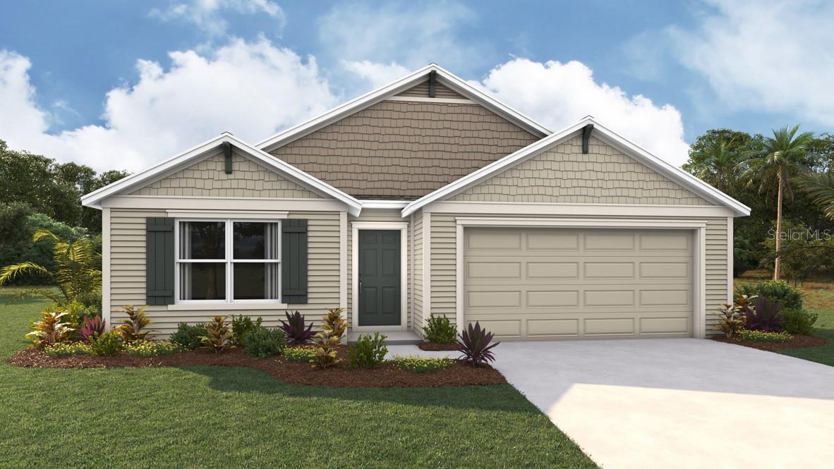 Under Construction. Welcome to a spacious and inviting 4-bedroom and open-concept home where design meets functional elegance. The seamless flow between living areas and the kitchen creates an expansive environment perfect for both daily living and entertaining. The kitchen is a focal point of this home and designed for style and convenience including a stainless-steel range, microwave, built-in dishwasher. Four well-appointed bedrooms and located in the front of the home and nearby a full bathroom. The primary bedroom features an ensuite bathroom, double vanity, and walk-in closet. The laundry room is complete with a washer and dryer hook up. This residence embodies the perfect harmony of openness and privacy. The Cali is complete with a state-of-the-art smart home system. Pictures, photographs, colors, features, and sizes are for illustration purposes only and will vary from the homes as built. Home and community information including pricing, included features, terms, availability and amenities are subject to change and prior sale at any time without notice or obligation. CRC057592.