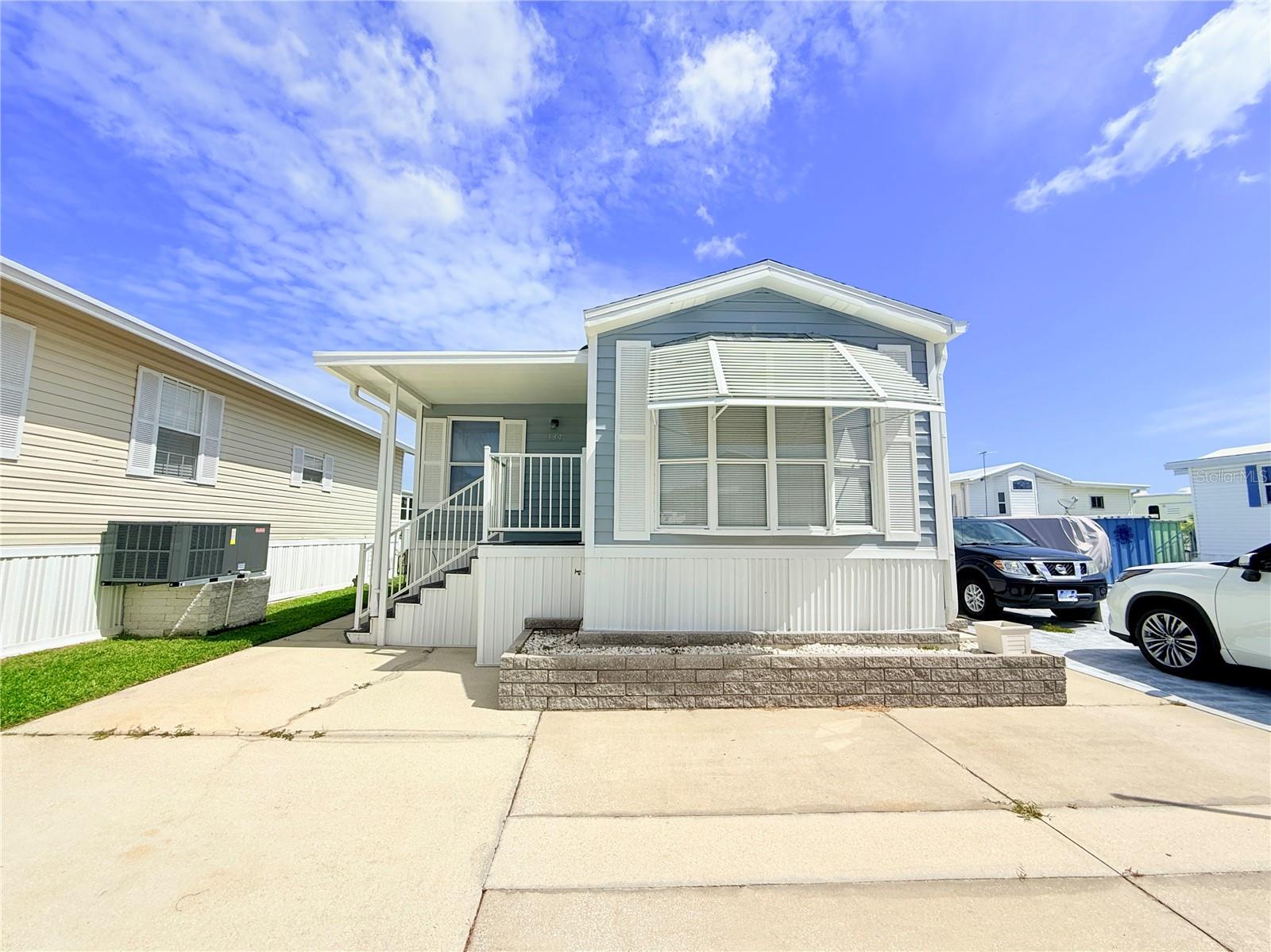 Welcome to this cute 1 bedroom, 1.5 bath home located in Palmetto - with a great location just a couple minutes to interstate. Brand new roof July 2026. Inside laundry. Storage shed. This is the most affordable housing in Manatee County! This community offers one of the lowest HOA fees around for a co-op manufactured home park at just $450 per quarter, which includes your water, sewer, and trash services. Storage shed. Residents enjoy access to a clubhouse, heated pool, tennis courts, and pickleball, all within the security of a gated neighborhood. This is an incredible opportunity to enjoy an affordable Florida lifestyle in a vibrant, amenity-rich 55+ community.