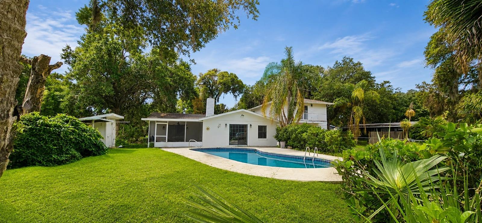 Move-in ready Ormond Beach home featuring a bright open-concept layout, updated finishes, and a private backyard oasis with a sparkling pool. The spacious lot includes a large paver driveway with ample parking. Perfectly located just minutes from US-1, local shopping, dining, and the beach.