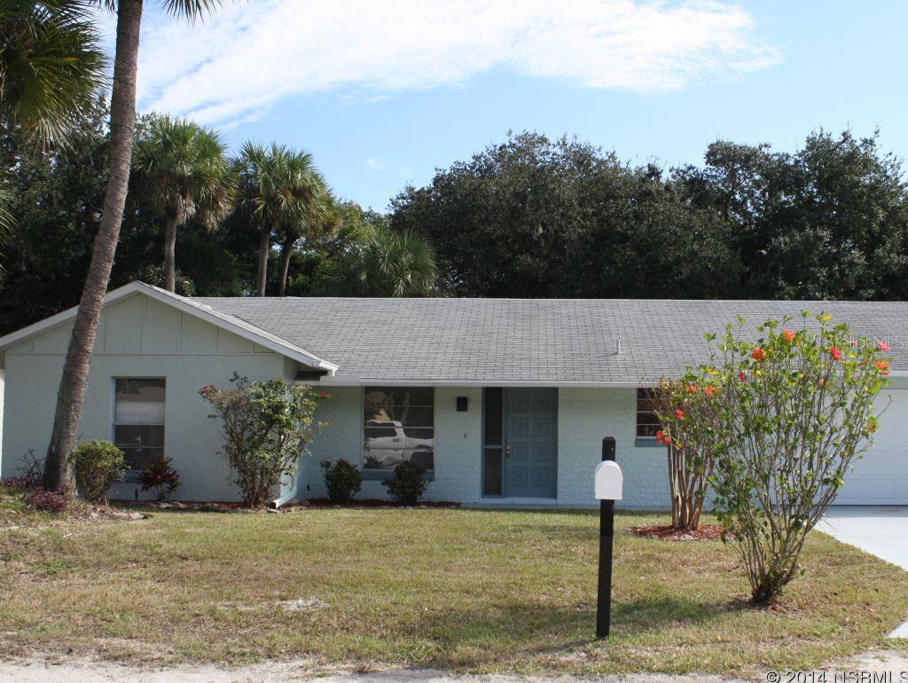 Newly updated home has been freshly painted inside and out, new carpet, Tile in kitchen and entry area, ceiling fans, lights, new bathroom cabinets and much more. The kitchen has all the appliances included. This home is centrally located on beachside and is close to Flagler Ave and 3rd Ave shopping and the beach. This charming 2 bedroom 2 bath 2 Car Garage, home has a large screened porch for your enjoyment and an incredible treed back yard with lots of wildlife. This home is move in ready. ;Water: City