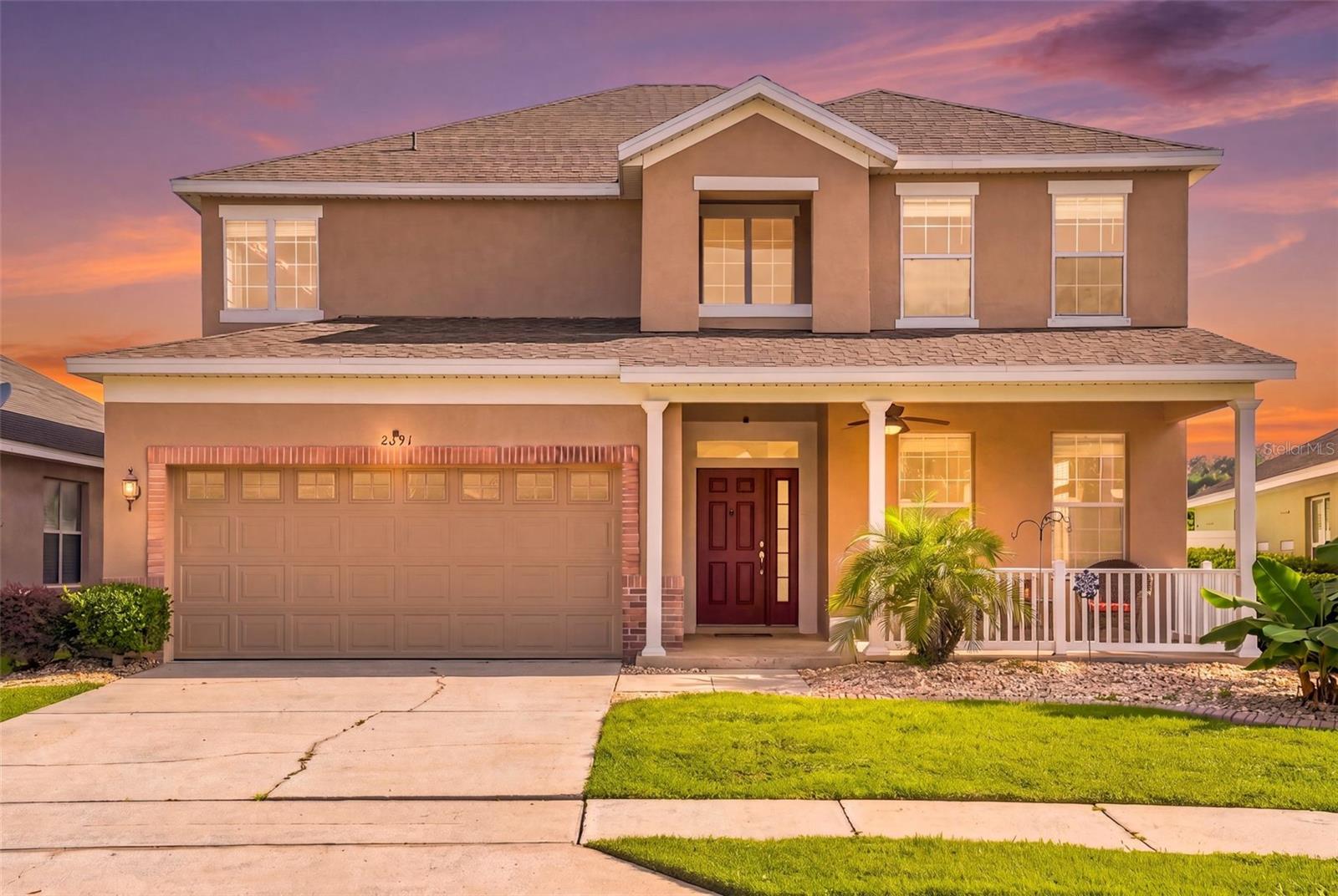 Move-in ready and thoughtfully updated, this 4-bedroom, 2.5-bath home in Mount Dora’s welcoming Summerbrooke community offers a turnkey living experience with most major improvements already completed. A new roof (2026), renovated primary bathroom (2026), exterior repaint (2025), and a regularly-serviced HVAC system provide long-term peace of mind and a fresh, modern feel throughout.The home’s flexible two-story layout features formal living and dining spaces that adapt easily to your lifestyle, along with an open kitchen appointed with granite countertops, gas cooktop, abundant cabinetry, and a bright eat-in area overlooking the family room. Upstairs the primary suite features a newly-renovated, contemporary bathroom and a generous walk-in closet. The primary bedroom connects to a versatile space that can be a 2nd bedroom, office or nursery. Also on the second floor are the 3rd and 4th bedrooms. Outside the kitchen is a covered lanai that leaded to a fully-fenced backyard that backs to a massive community green space. The yard also includes a large paver patio perfect for outdoor relaxation. No rear neighbors!Set in one of Central Florida’s most charming small towns, this home places you minutes from downtown Mount Dora, known for its historic lakefront district, boutique shops, waterfront dining, art festivals, and scenic parks. Enjoy quick access to nearby lakes offering boating, fishing, and picturesque sunsets. Everyday conveniences are close by with shopping, restaurants, and services along US-441 and SR-46.Ideal for regional commuting and weekend adventures, the property is approximately 35 minutes to Orlando, 40–45 minutes to Orlando International Airport, and 50–60 minutes to major theme parks including Walt Disney World and Universal Orlando. Easy connections to SR-46 and the 429 streamline travel across Central Florida.Community amenities include a pool, fitness center, half basketball court and a dog park, adding to the comfortable, well-rounded lifestyle this move-in ready home provides.