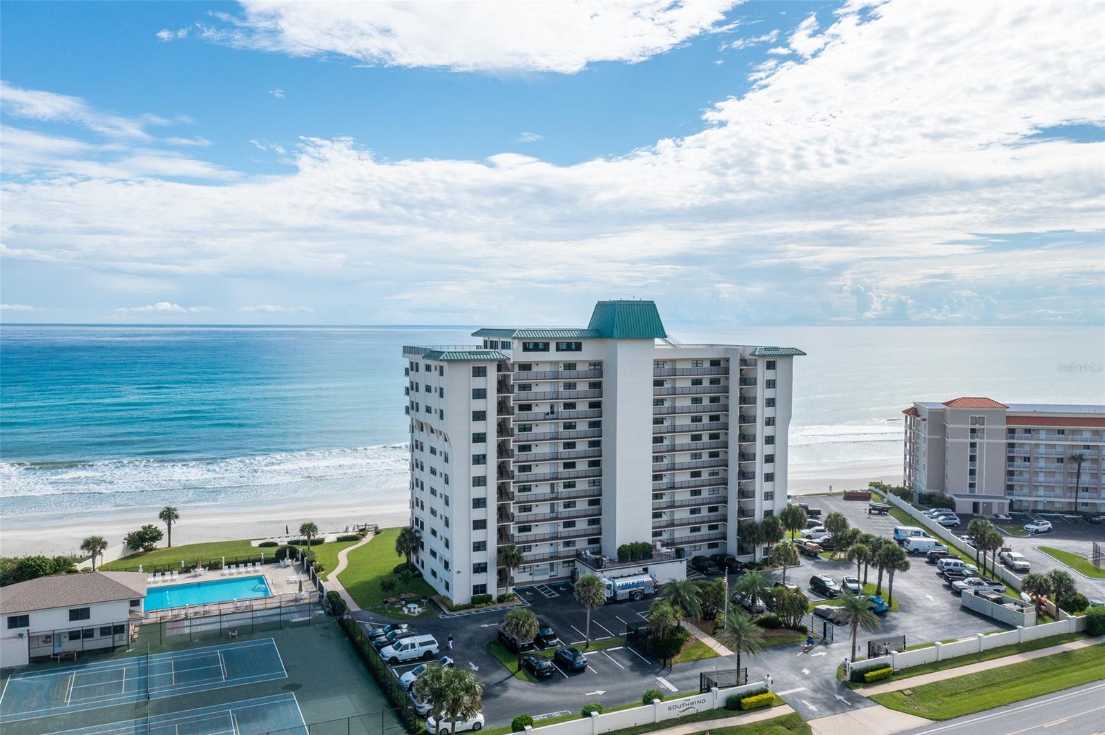 Amazing High End Luxury 2 Bedroom / 2 Bathroom Turn Key Spectacular Direct Oceanfront Fully Furnished Condo with High Volume Rental Potential (1 Week Rentals).What an incredible place to relax and enjoy with family and friends and be a source of great income potential, as Southwind allows weekly rentals. Large, open and spacious, and the best frontage on the ocean that you could dream of. Building was fully renovated in 2018, and has excellent amenities, including Olympic size heated pool, shuffleboard, tennis, Pickleball, basketball, BBQ grill, Kayak/SUP storage area and car/boat cleaning station. Owners also have a lounge with rooftop deck and additional amenities. Gaze through the pictures and imagine yourself in them. ;LocationDescription: Condo ;Water: City