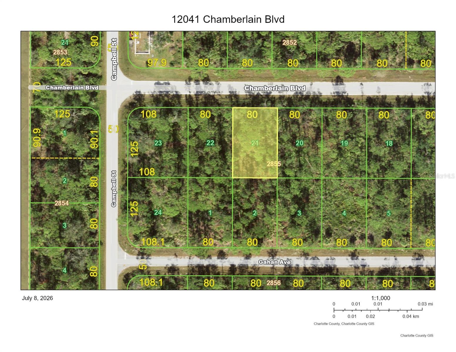 PORT CHARLOTTE SEC 047 - Land