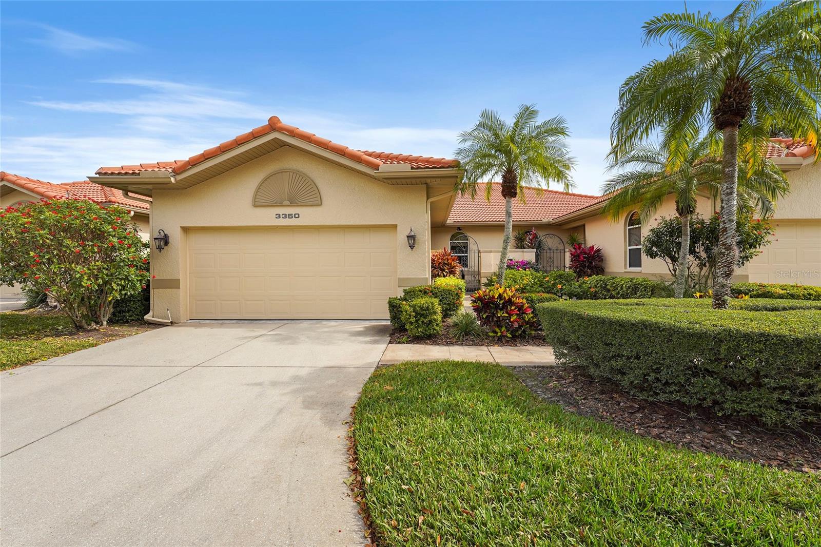 Located in the desirable Chelmsford Close enclave of The Meadows, this well-maintained and freshly painted 2 bedroom, 2
bathroom villa with a 2-car garage offers over 1,500 square feet of comfortable living space and golf course
frontage with peaceful fairway views. Built in 1990 and carefully cared for by the original owners, the home
enjoys a prime setting close to the community pool and is surrounded by mature landscaping and manicured
grounds. Chelmsford Close is known as one of the newer villa communities in The Meadows, featuring solid
construction, attractive architecture and a quiet, private feel. Residents enjoy a park-like setting within a
1,600-acre master-planned community offering 14+ miles of walking and biking trails, lakes, green spaces,
fitness facilities, pickleball and optional golf and tennis memberships. Ideally situated near Nathan Benderson
Park, University Town Center shopping and dining, and just minutes to downtown Sarasota, cultural attractions
and world-class Gulf beaches. Competitively priced, this villa presents an excellent opportunity to enjoy the
Sarasota lifestyle—schedule your private showing today before it’s gone!