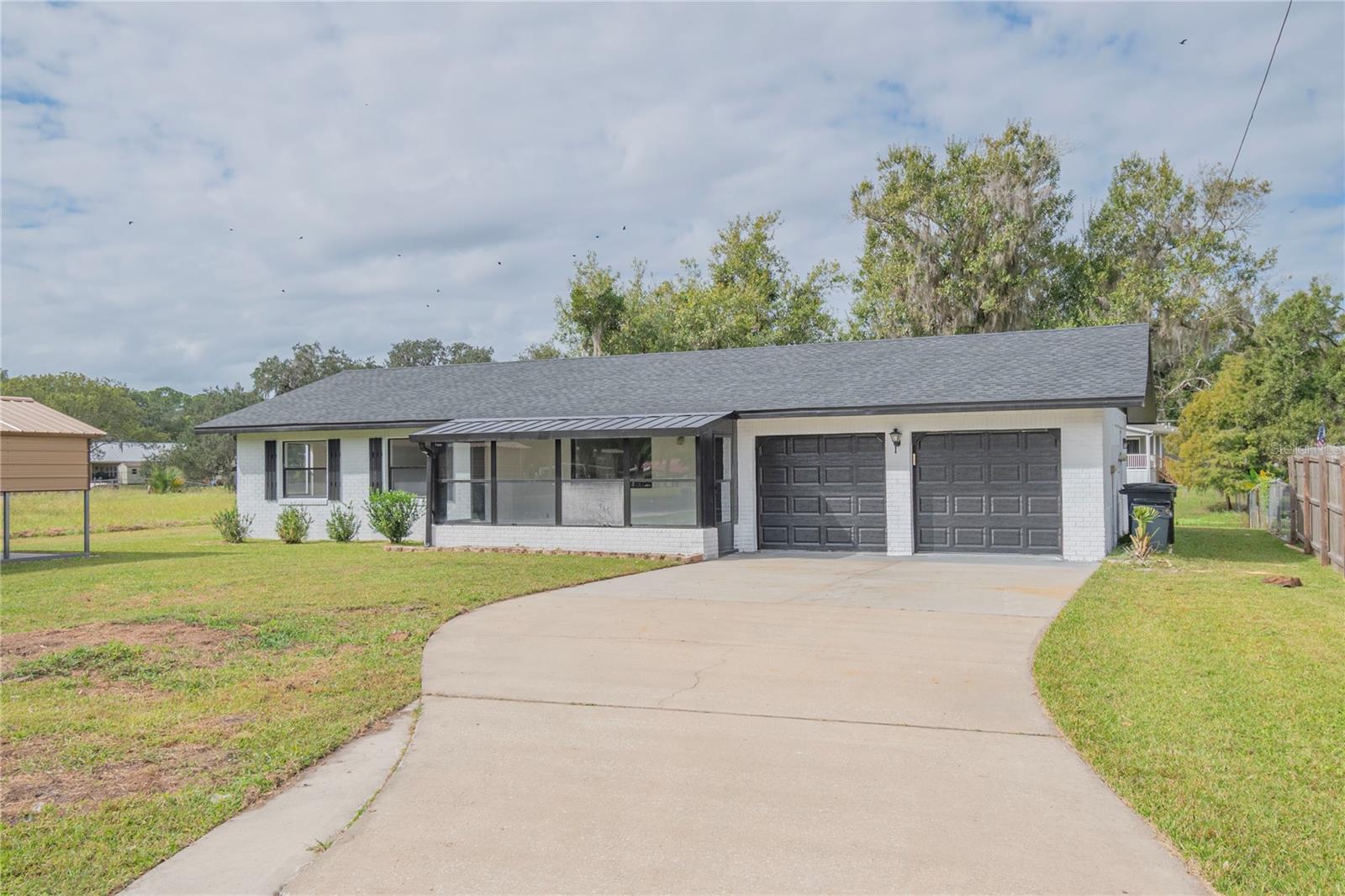 Newly Remodeled !Veteran Owned.Assumable VA Loan . Motivated Seller . Bring your Fishing Pole Boaters dream. St. John's river access. This home has been totally renovated with modern designs on a traditional lot. . Enjoy the luxury of new flooring, remodeled laundry room, completely redone bathrooms, and granite countertop kitchen . When you're not cooling down in the main home, you have the option of 2 separate Florida rooms, one in the back and one in the front, or the dock to go and launch your fishing adventures from. The dock is fitted with a boat slip, covered boat lift, as well as water from the river and the home. You have 80 feet of water frontage! Clean your fish directly from your dock . Store your boat in the Car-Port .. Come take a look at this one-of-a-kind true piece of Florida! More... Private Remarks: Come revel in this slice of true Florida! Boat ramp close by .All new appliances , Quartz countertops, new roof , new A/C . New tankless hot water heater.Nothing left to do !,