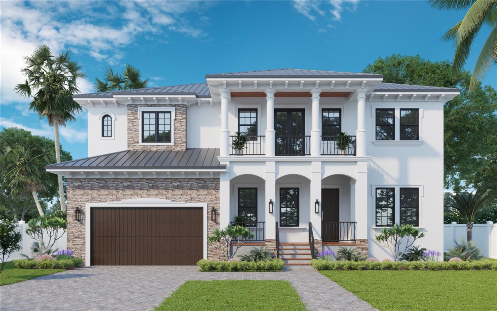 Pre-Construction. To be built. To be built - Mobley Homes Custom 4100 sq ft 5 bedroom 4.5 bath with den, bonus room and pool/heated spa. Top quality workmanship and attention to detail, including high ceilings, open floor plan, stading seam metal roof, hardwood floors throughout, quartz, heavy trim package including 7.5 baseboards and crown molding, outdoor kitchen, custom lighting mirrors and more. The gourmet kitchen includes large island with Inset cabinets, custom Wolf/Sub Zero appliances, quartz tops, butlers pantry and kitchen home office. Walk to all of the shops, great restaurants and parks.
