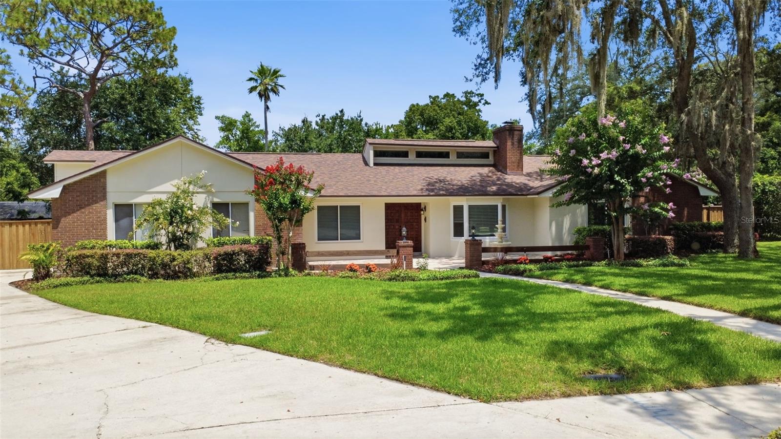 Under contract-accepting backup offers. 4BR/3BA pool home in Sweetwater Oaks, Longwood. Cul-de-sac on .36 acres with screened pool, split floor plan, roof 2018, HVAC 2025. Welcome to this 4-bedroom, 3-bathroom pool home offering approximately 2,600 square feet in the highly sought-after Sweetwater Oaks community of Longwood. Built in 1978 and situated on a quiet cul-de-sac, this home sits on a .36-acre lot and features a split floor plan, generous living spaces, and major updates that make everyday living both comfortable and convenient.

Vaulted ceilings and abundant natural light create an open, airy feel throughout the home. The formal living room and formal dining room provide dedicated spaces for entertaining, while the expansive family room overlooks the covered lanai and recently refurbished screened pool, creating a seamless connection between indoor and outdoor living. The kitchen features granite countertops, stainless steel appliances, and ample workspace for meal preparation and gathering. The split-bedroom layout provides added privacy, while walk-in closets offer excellent storage. Four bedrooms, three full bathrooms, and an inside laundry room complete a floor plan designed to accommodate a variety of lifestyles.

Major improvements have already been completed, including a new roof in 2018, a new HVAC system in 2025, and a professionally refurbished screened pool in 2026, providing added peace of mind for the next owner. The side-entry 2-car garage enhances the home's curb appeal while offering additional storage and functionality.

Living in Sweetwater Oaks means enjoying one of Seminole County's premier communities. Residents have exclusive access to private Sweetwater Beach on skiable Lake Brantley with a beach, boat ramp, dock, and fishing access. The community also offers access to the Wekiva River for kayaking and canoeing, along with tennis and pickleball courts, parks, playgrounds, and recreational fields. Zoned for highly rated Seminole County schools and conveniently located near Wekiva Springs State Park, shopping, dining, and major roadways, this location offers an exceptional combination of recreation and convenience.

The HOA is just $326 every six months, providing access to these outstanding amenities while helping preserve the beauty and value of the community. If you're looking for a spacious, well-maintained pool home with thoughtful updates, a desirable cul-de-sac setting, and one of Longwood's most sought-after community lifestyles, this Sweetwater Oaks home is ready for its next owner.