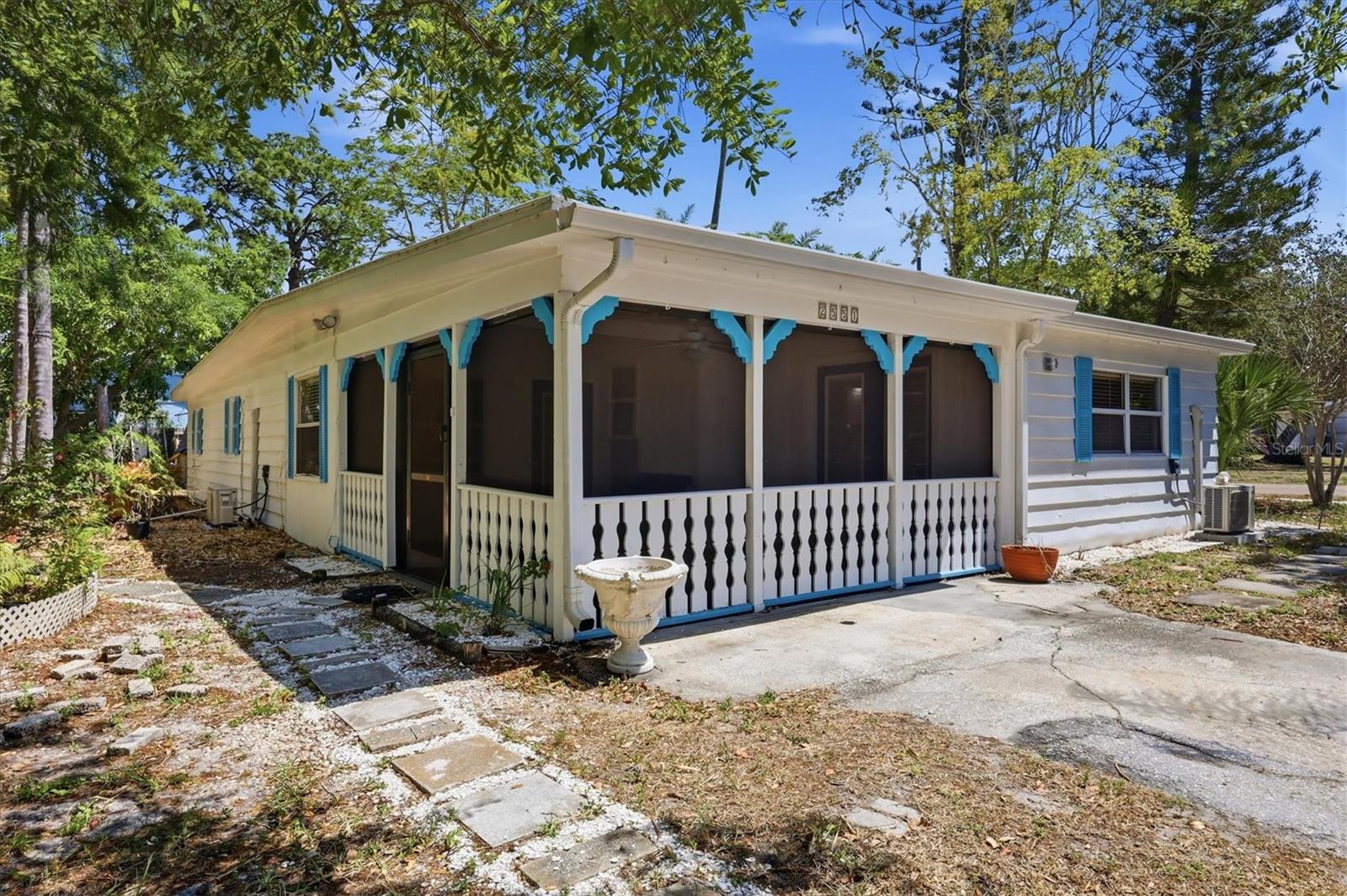 Virtually Staged. A Piece of Sarasota History Meets Modern Opportunity:  The "Siesta Key Style" Duplex with TWO separate electrical panels!

Own a landmark piece of Sarasota history. Nestled on an expansive, wooded double lot at the western end of Wilkinson Road, this "Siesta Key style" bungalow offers a rare blend of timeless character and modern updates. Surrounded by a lush, quarter-acre canopy of mature bamboo, majestic oaks, and tropical palms, this property is a private sanctuary just minutes from the best of the Gulf Coast. Two units, endless potential and fully remodeled between 2023 and 2024, this versatile duplex is an ideal setup for savvy investors, multi-generational families, or those looking to "house-hack".  

Unit 1: A spacious 2-bedroom, 2-bathroom layout.  Unit 2: A charming 1-bedroom, 1-bathroom retreat.  

Modern Upgrades & Peace of Mind:  Every major system has been addressed so you can enjoy "turn-key" living or immediate rental income.  Roof: New commercial-grade TPO membrane roof (2022) with a 30-year life.  Climate: Brand new, energy-efficient mini-split AC systems in both units.  Infrastructure: New plumbing throughout and separate electrical panels for each side.  Interior: A fresh mix of new and restored flooring, newer appliances in unit 1, and stylish finishes.  Exterior: Extra storage in the outdoor shed and plenty of room to roam & garden on the oversized lot.  

Location is Everything!!! Whether you’re heading to the beach, to work or to the city, you are perfectly positioned:  5 Minutes to the North Siesta Key Bridge. 12 Minutes to the vibrant culture and dining in Downtown Sarasota.  11 Minutes to the freeway for easy commuting.  Don't miss this rare chance to own a functional, fully updated landmark in one of Sarasota’s most convenient locations. 

Some photos are visually staged.

Schedule your private tour today!