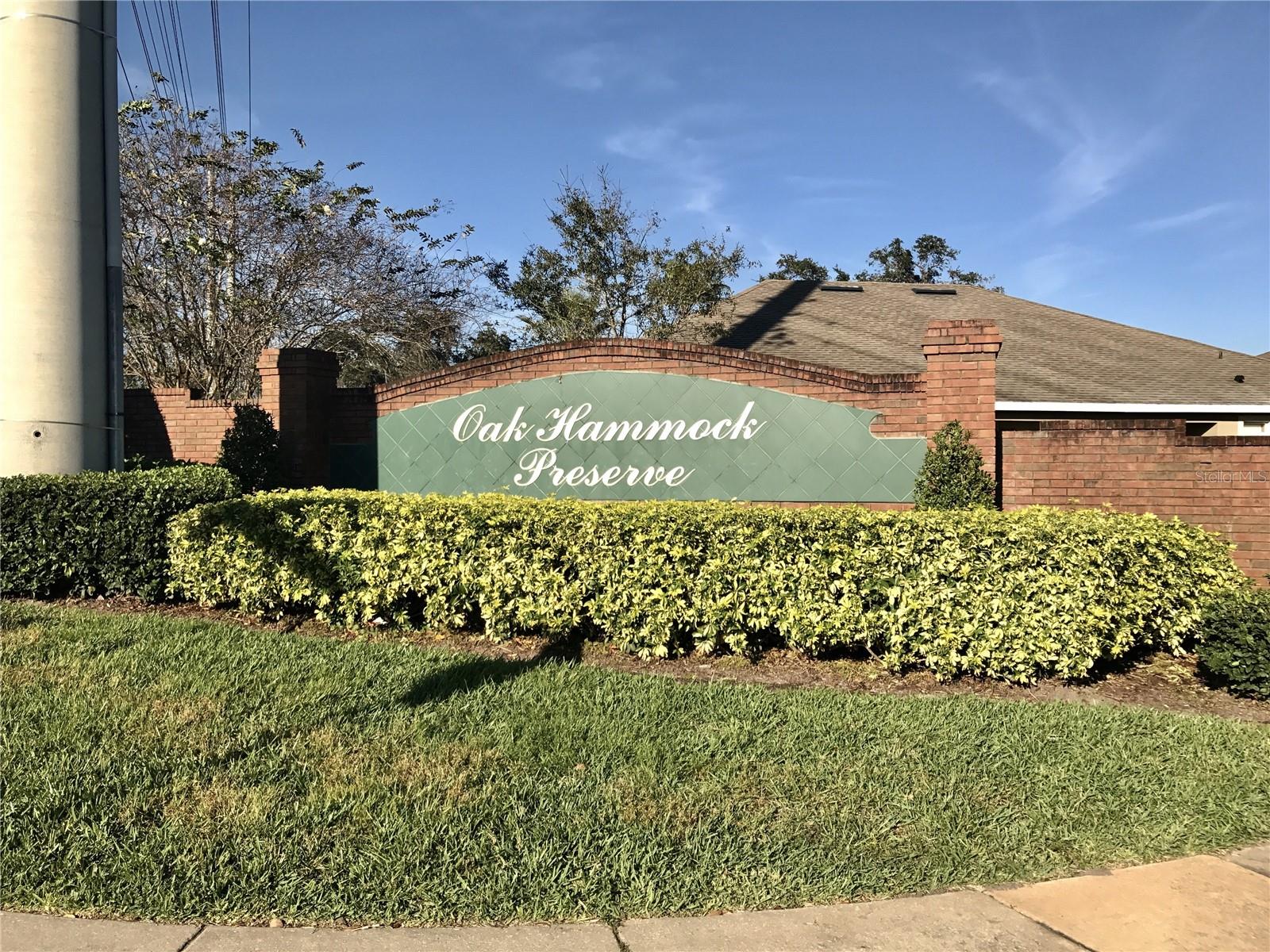 OAK HAMMOCK PRESERVE UNIT 1 - Residential Lease