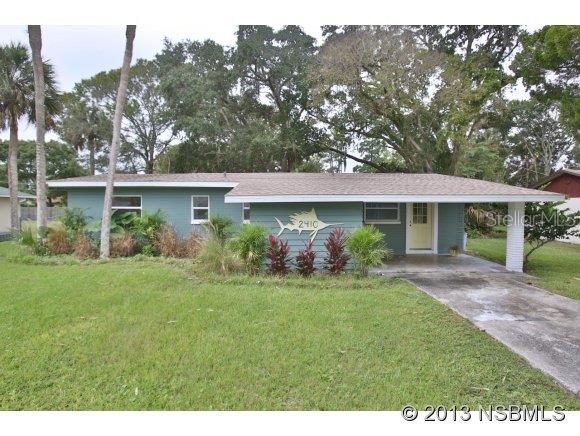 This 3 bedroom home is close to New Smyrna Beach and the Intracoastal waterway. It has tile floors and wood cabinets. Recently renovated and ready for a buyer. New year 2012 & 2013 windows, doors, wood laminate floors, appliances, granite counter tops, light fixtures, landscaping, roof, interior finishes, HVAC and more. A must see. ;Water: City