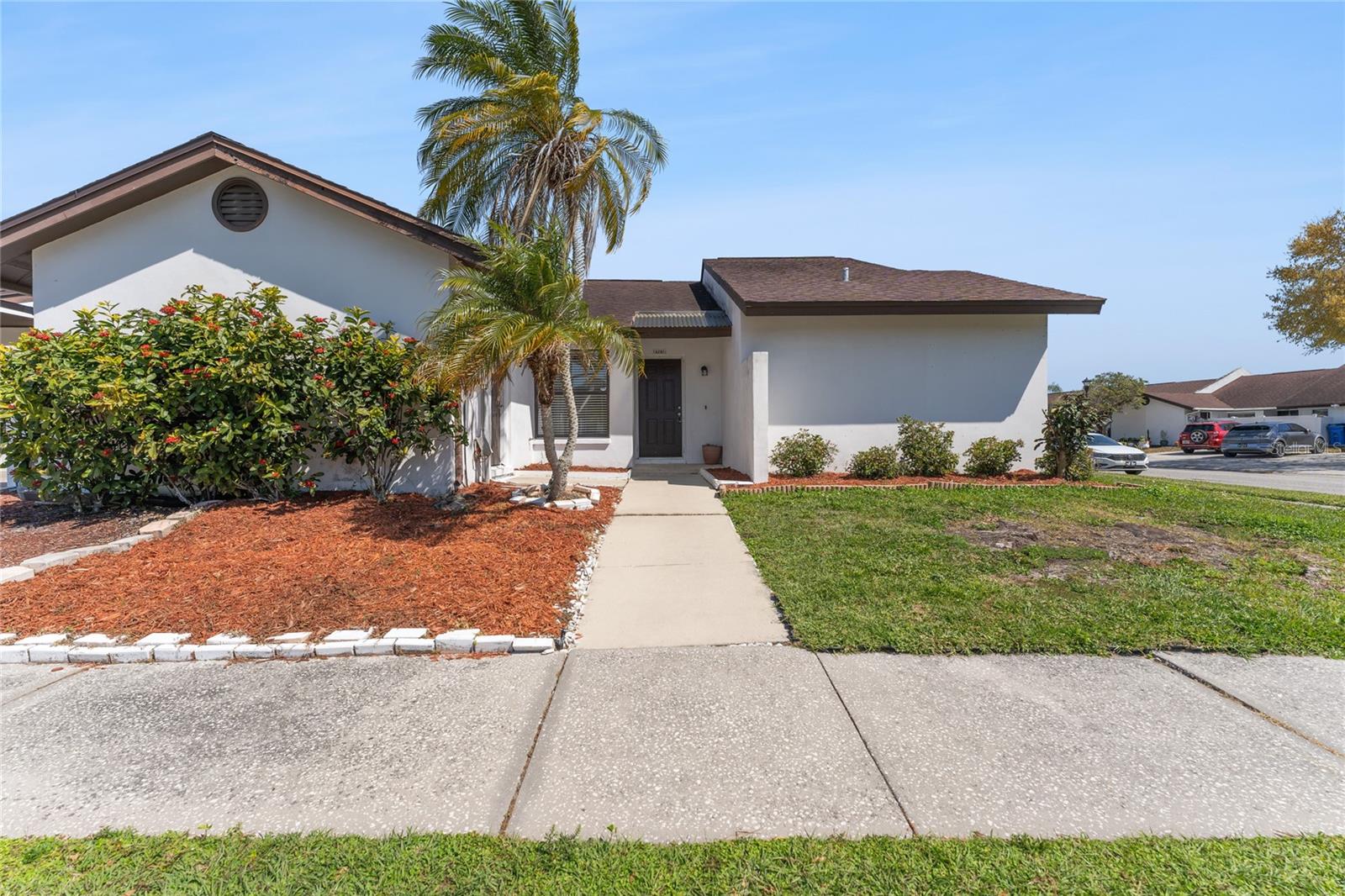 Absolutely stunning! This charming 3 BR/2 BA villa has all the upgrades! Brand New Luxury Vinyl Plank flooring throughout the entire home. Kitchen hen has been fully updated with Granite countertops, and New Stainless steel appliances. two porches, lovely fully fenced backyard, and open living areas. The fully fenced-in backyard has two separate porches, one off of the breakfast nook, the other off of the family room. The bedrooms are finished with laminate flooring and are HUGE! Three bedrooms are spacious and have big closets. Both bathrooms feature a sink with extra counter space and a combo tub with a shower. Unit also has large extra storage area. Located conveniently close everything the Tampa Bay area has to offer. Bellefield Village has TWO community pools, a clubhouse, and nature walking trails! Just a quick drive to the interstate - perfect for commuters! Our application process is quick and easy apply today!