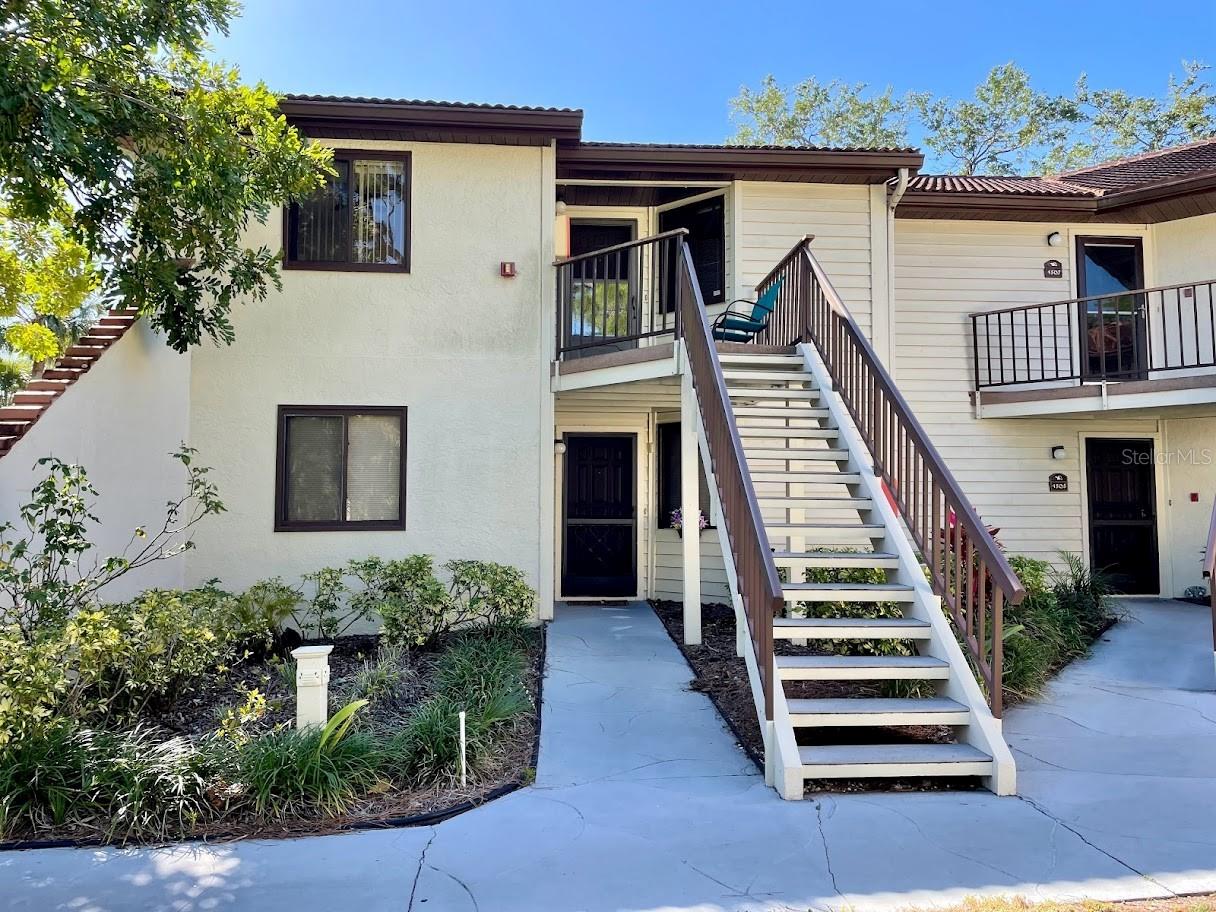 Turnkey furnished condo in highly demanded "Old Shorewalk"in the community of Shorewalk Vacation villas. Close to the Beaches, shopping malls and Restaurants. Very rare to find a unit so close to all amenities like 2 Pools, 2 Spas, Clubhouse with Grill area and of course Tennis, Pickleball, Basketball and Shuffleboard. New A/C in 2017. Smooth top stove, washer and dryer,  water heater new in 2018. Master Shower redone in 2018, beautiful ceiling fans throughout. Great Pond view! Just sit and relax with a glass of wine and enjoy the view! Very rare opportunity, very difficult to get a condo in Old Shorewalk. This tastefully furnished apartment is perfect for families and also perfect for vacation rentals! GREAT FOR INVESTORS!!! Just only 3 nights minimum stay required. Shorewalk is a resort style property that welcomes guests from all over the world. It is a very short drive to the IMG Academy and 10-15 driving minutes to the world class, wonderful Beaches of Anna Maria Island and Longboat Key. In walking distance 2 supermarkets, restaurants and bowling! ! World class Art, Sports and cultural events can be found in Bradenton, Sarasota and St. Pete.