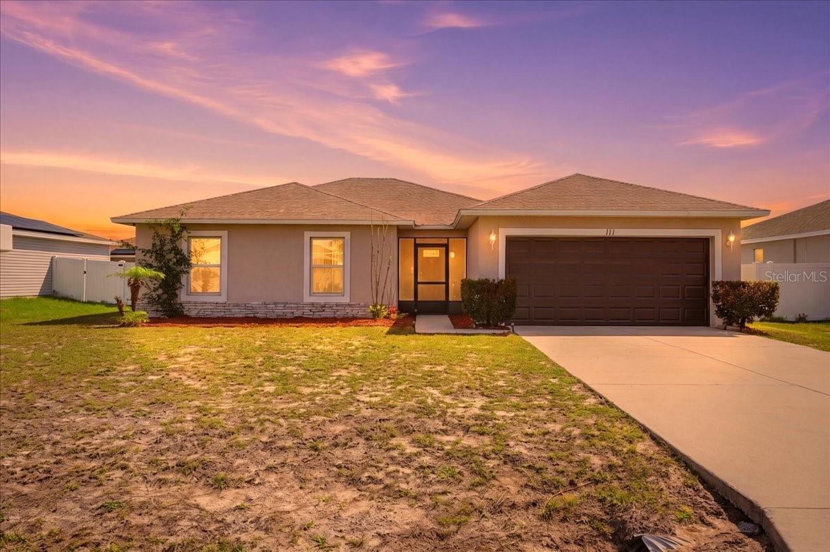 Discover the space, comfort, and lifestyle you’ve been searching for! This well-maintained 3-bedroom, 2-bath home offers a functional and inviting layout designed for everyday living. From the moment you walk in, you’ll notice the natural light, open living areas, and welcoming atmosphere that truly makes this house feel like home. The thoughtfully designed floor plan provides a seamless flow between living spaces, offering comfort and practicality. The bedrooms are well-proportioned, providing a cozy and functional environment, while the primary suite offers privacy and convenience. Step outside and enjoy the spacious backyard, perfect for entertaining, outdoor activities, or creating your own outdoor retreat. Whether you’re thinking about adding a pool, setting up a patio area, or simply enjoying the Florida weather, this yard offers great potential.
One of the standout features of this home is the air-conditioned garage, providing valuable additional space that can be used as a home office, gym, workshop, or flex room to fit your needs. The property also features multiple air conditioning units for added comfort. Conveniently located near shopping, dining, schools, and major roadways, this home offers both comfort and accessibility. Whether you're a first-time homebuyer or looking for a great opportunity, this property is a must-see. Schedule your private showing today and come see all that this home has to offer!