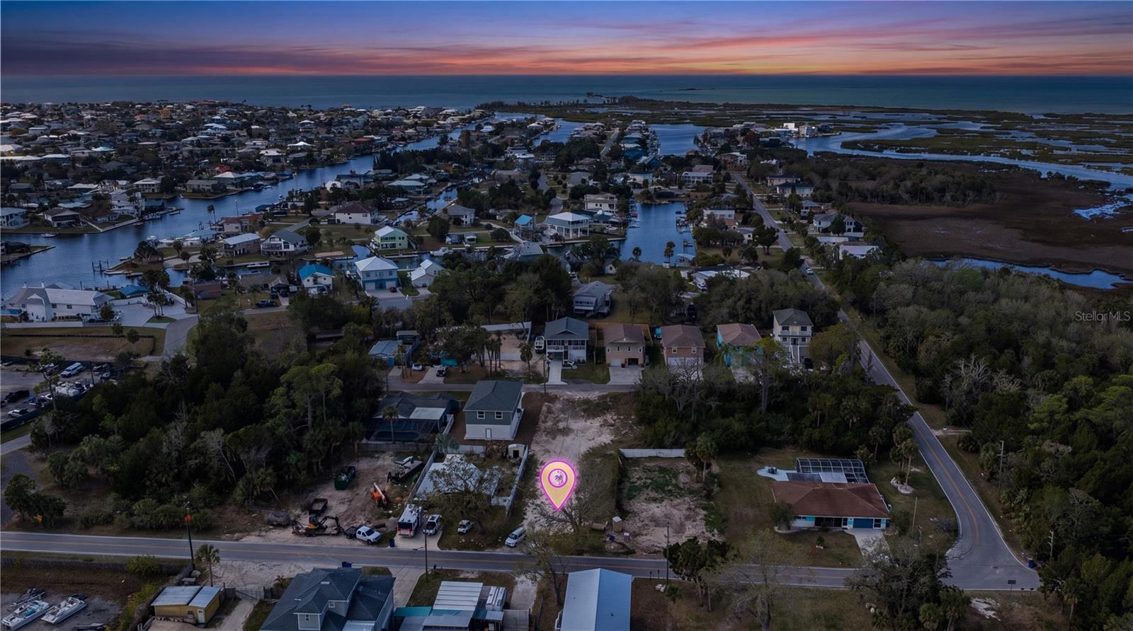 OPPORTUNITY IS KNOCKING! Come build your COASTAL DREAM HOME in beautiful HERNANDO BEACH. This oversized 6,496 -square-foot residential lot offers endless possibilities in one of Florida's most desirable waterfront communities. Whether you're looking to build your custom dream home, or secure a valuable investment property, this lot provides exceptional flexibility and potential. Conveniently located just up the road from the PUBLIC BOAT RAMP offering DIRECT GULF ACCESS, you'll enjoy easy access to some of Florida's best boating, fishing, kayaking, paddleboarding, and waterfront recreation. Hernando Beach is a GOLF CART-FRIENDLY COMMUNITY and offers the rare advantage of NO HOA and NO DEED RESTRICTIONS, while allowing SHORT-TERM RENTALS, making it an excellent opportunity for both homeowners and investors. An additional adjacent lot is also available for purchase at 50,000, or both lots can be purchased together for only 90,000, providing even more space and future possibilities. Located just minutes from shopping, dining, hospitals, and the natural beauty of Weeki Wachee Springs State Park, with convenient access to the Suncoast Parkway for an easy commute to Tampa, Brooksville, and surrounding areas. Don't miss this opportunity to own a piece of paradise and build the Florida lifestyle you've been dreaming of.