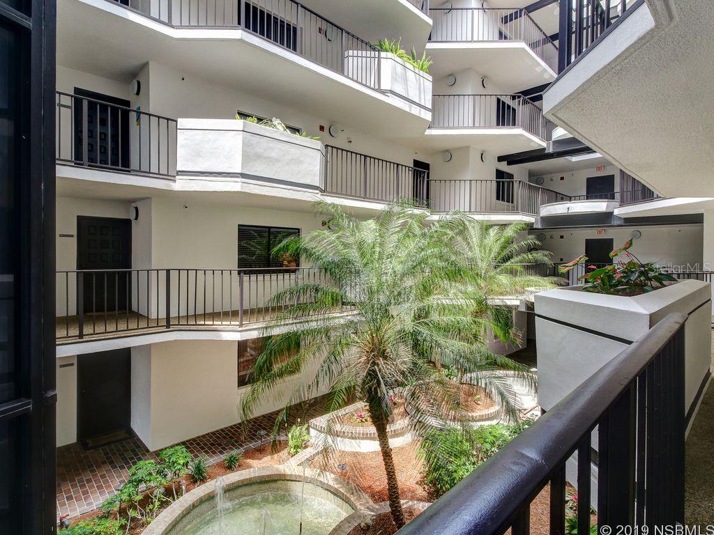Condo located on the north side of building. Beautiful view from living room and balcony. So close you can hear the waves crashing. Tile throughout home. 2 full baths one is a walk in shower the other is tub-shower combo. Spacious master bedroom with private sliders leading to balcony. Fountain in Atrium area gives a wonderful feeling every time you come home. Fully furnished and ready for you to move in. Vacation Rentals are allowed if new owner wanted to use it as a secondary home. ;LocationDescription: Condo ;Water: City