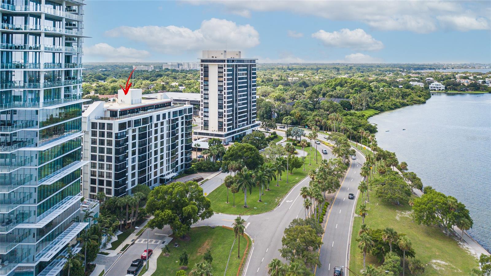PRICE IMPROVEMENT! Florida living at its finest! Fully renovated, turnkey 6th floor unit with views of the bay! No expense was spared: gourmet-style kitchen, sleek contemporary finishes and glazed porcelain plank tile throughout, spa inspired bathrooms, oversized closets, and NEW windows throughout. The enormous sun deck and pool provide resort-style amenities including a gazebo, grilling area, well equipped fitness center, and an entertainment room, which is available to rent. Covered, assigned parking. Steps from the water, and all the fine dining and entertainment that Sarasota has to offer. Schedule your showing today!