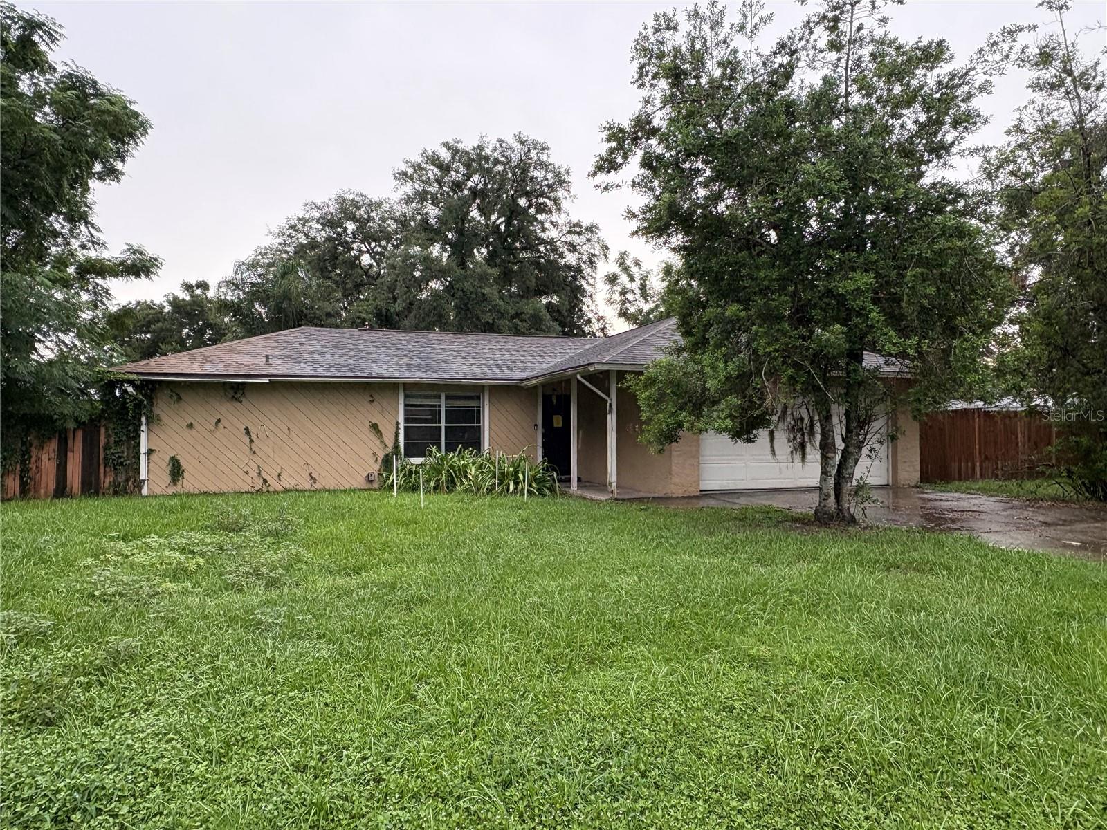 Investor special. 3 bedroom, 2 full bath home, 2 car garage. NO HOA. Sold AS-IS, CASH ONLY. Large Lot.  Seller is a corporation and has never occupied the home. Seller does not disclose. It is Buyer and Buyers brokers responsibility to verify all information. Seller chooses Mainstay National Title. 5 day inspection period max. Closing date on or before 45 days from effective date. Do your due diligence