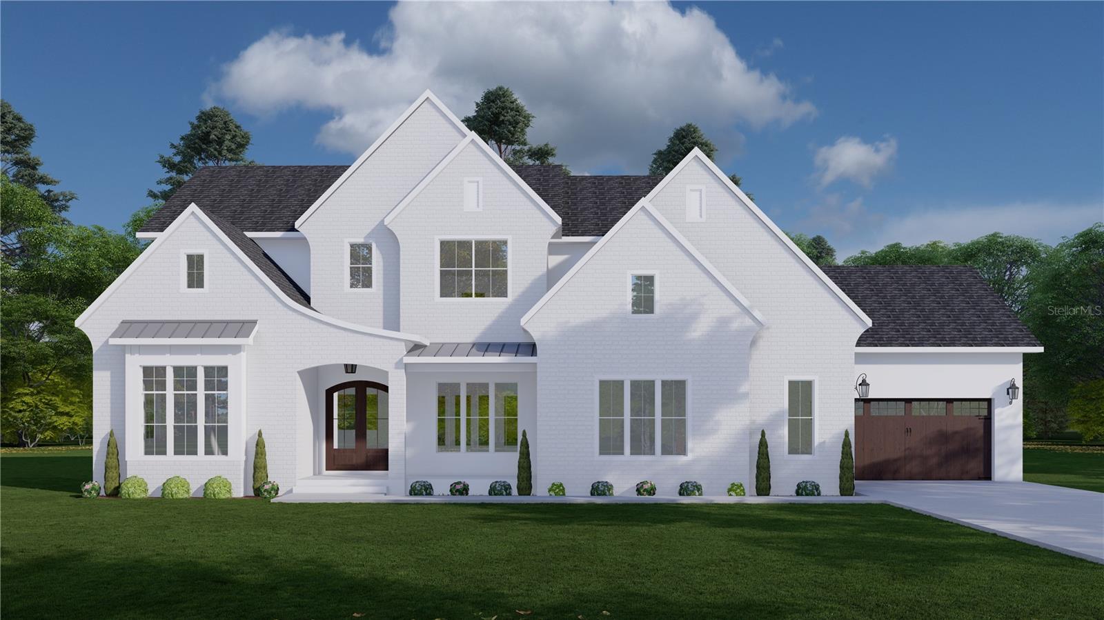 Pre-Construction. To be built. Set on nearly 3 acres with over 300 feet of Lake Tarpon shoreline, this is a rare opportunity to bring a custom-designed waterfront estate to life. 

Tucked beyond private gates at the end of a quiet cul-de-sac, the privacy and lakefront setting are truly exceptional.


The proposed home reflects a timeless coastal aesthetic, with a crisp white brick façade complemented by dark roofing and warm wood accents, creating a refined and inviting home. Front-facing gables add dimension and architectural character, while the arched entryway introduces a subtle softness that elevates the overall design.


Windows invite natural light and reinforce the connection between the home and its waterfront setting. A side-entry garage preserves the integrity of the front elevation, while landscaping enhances the home.


Inside, the first floor centers around a spacious great room that opens seamlessly to the outdoor living areas, creating a natural extension toward the water. A private owner’s suite offers a quiet retreat, while a dedicated office or optional bedroom adds flexibility. The expansive kitchen and main living areas are designed for effortless everyday living and elevated entertaining.

Upstairs, additional bedrooms are paired with a spacious game room and flexible living space, ideal for guests or multigenerational living.


The setting itself is what truly sets this property apart. From the moment you enter, the homesite opens to panoramic water views, mature trees, and the calm, private ambiance of Lake Tarpon. A 6,000 lb boat lift, open dock with electric and water, and direct access to one of the area’s most sought-after freshwater lakes allow for year-round boating, fishing, and recreation directly from your backyard.


Opportunities that combine land, location, and a clear path to build are increasingly rare. This is not just a homesite, it’s a vision ready to be brought to life.

Full home plans are available, while still allowing buyers the opportunity to personalize their selections. Exact build specifications to be determined between Buyer and Developer. 

All site visits must be scheduled in advance. Please do not enter the property without prior authorization.