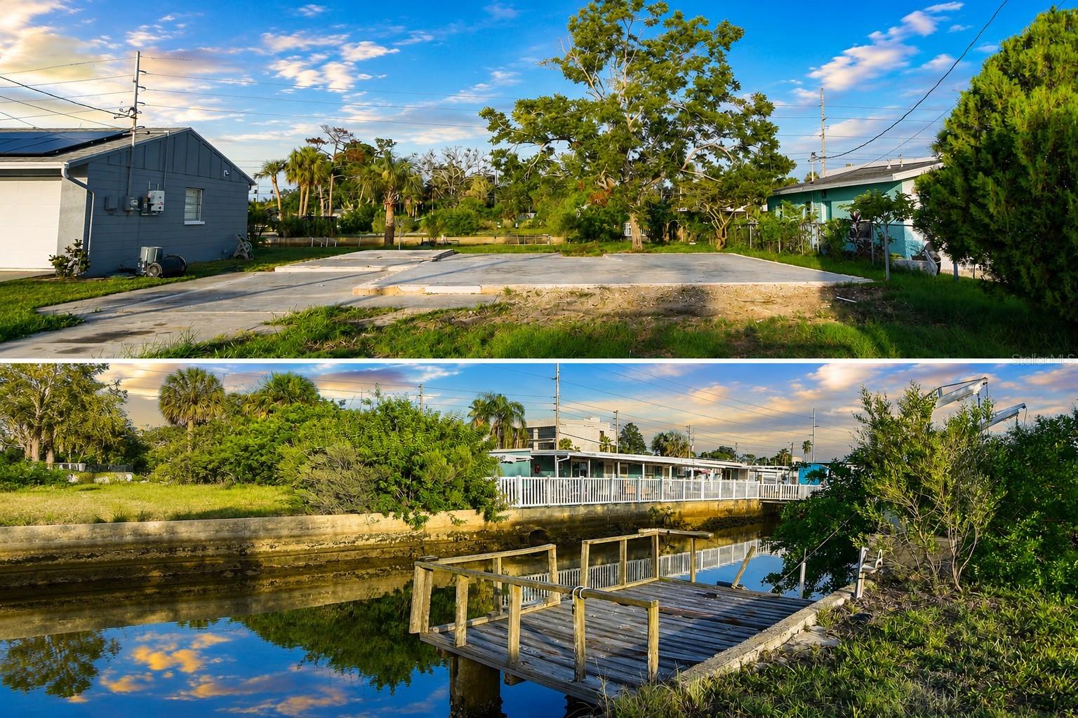 Discover the possibilities with this exceptional 0.14-acre waterfront homesite offering direct Gulf access and endless potential. A home previously occupied the property, providing the opportunity to save significantly on impact fees, with public water, sewer, and electric already in place/available provided construction takes place in a timely fashion (Contact County Building Department for Details). The home was demoed in May of 2026. The property is improved with a seawall and boat davits, making it easy to get out on the water and enjoy boating, fishing, and waterfront living. Buy the lot now and build your dream home when you're ready, or take advantage of the existing waterfront amenities and keep your boat on your on the water instead of paying expensive high-and-dry storage fees. Ideally located around the corner to an ice cream parlor, Gianni's Pizza, Florida Stone Crab, and just minutes from the spectacular sunsets, restaurants, and entertainment at beautiful Hudson Beach. This is a great opportunity to build a waterfront home in the Florida sunshine. Come take a look and see before it's gone. Seller financing as a purchase option (WAC).