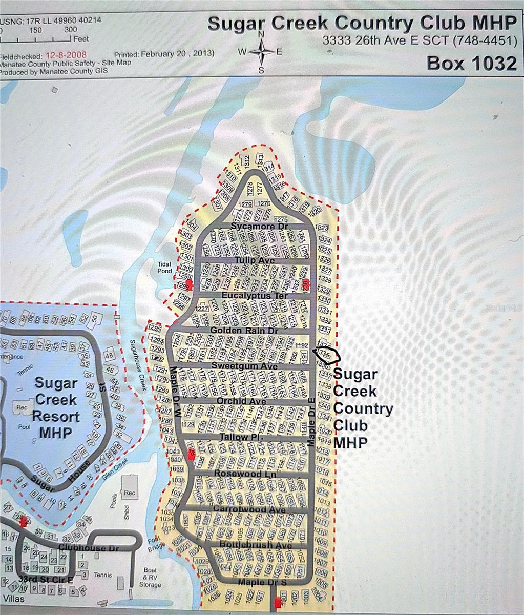 SUGAR CREEK COUNTRY CLUB CO-OP - Land