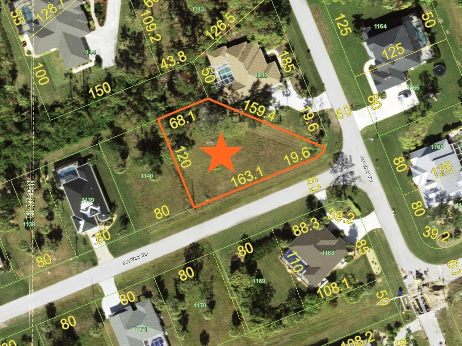 Oversized lot in the sought-after Par View section of Rotonda West, nearly 1.5 times the size of a standard lot and located on a 50-foot-wide greenbelt for added privacy. Water, sewer, electricity, and high-speed internet are available, making this property ready for your new Florida home. Rotonda West offers a low annual HOA fee of only $190, along with a clubhouse, clubs and organizations, parks, walking trails, tennis courts, a playground, and five golf courses. The location is hard to beat, with Englewood beaches about 15 minutes away, plus nearby restaurants, boating, shopping, and everything that makes this area such a great place to live. Build your dream home and enjoy your own slice of Florida heaven.