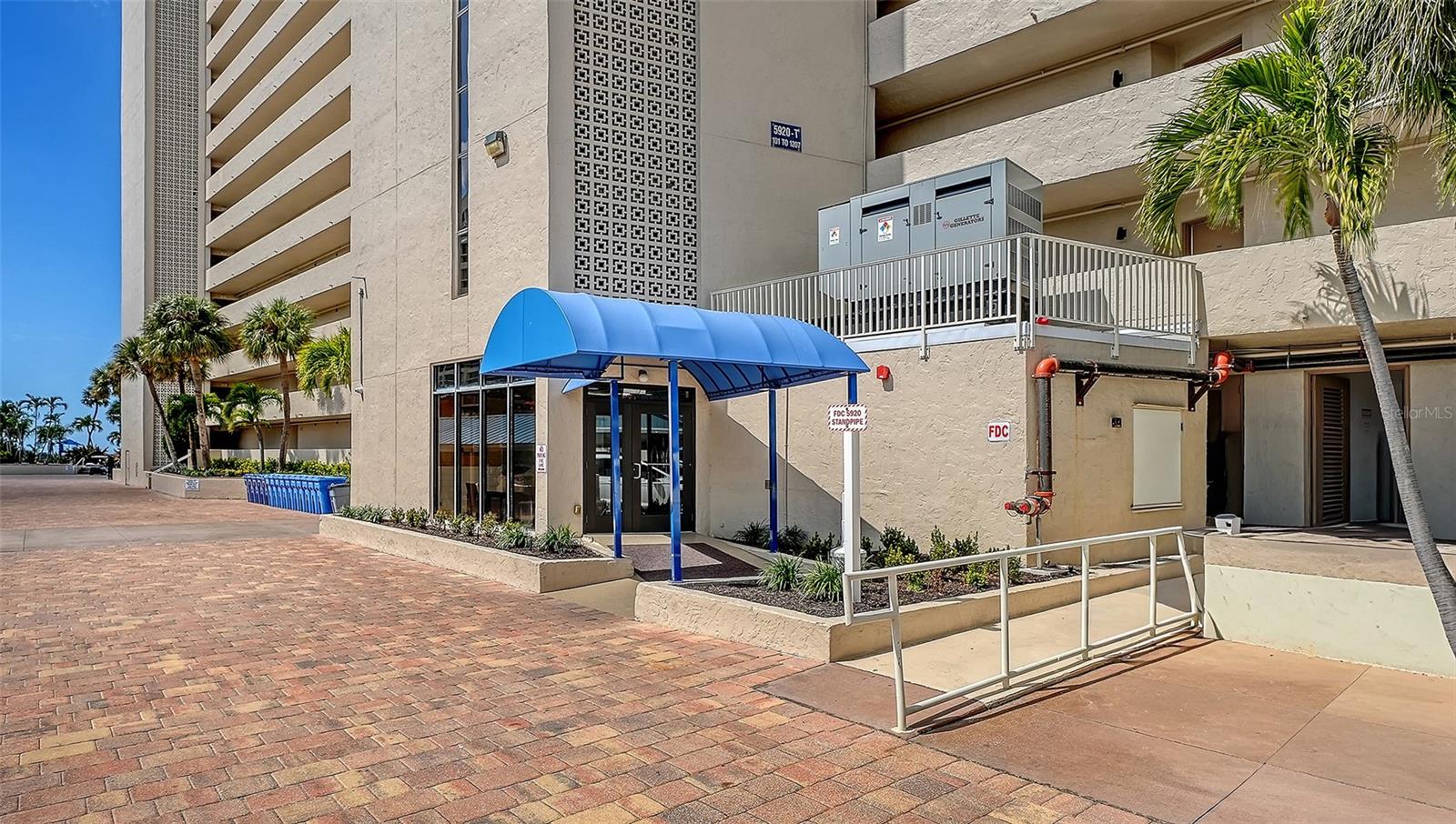 Great Opportunity at Sarasota Surf & Racquet Club!! Beautifully turn-key furnished 2BR/2BA condo with a split bedroom floorplan for privacy in Tower 10 Unit 3 right on the beach with a gorgeous view of the Gulf and the beautiful quartz sand beach and shoreline. The onsite rental management team takes care of your investment. You use it when you want and enjoy the great revenue stream coming your way with a rare and great opportunity to take advantage of their 3 night rental minimum policy and managing all the reservations and taking care of the upkeep and cleaning of your unit. This is really exceptional beachfront living on Siesta Key with so many resort style amenities. You have direct access to private Crescent Beach, two heated swimming pools, rental options for tents, cabanas and umbrellas, beachside and poolside BBQ grills, four pickleball courts, three tennis courts (one hard court and two Har-Tru clay) – the only clay courts for a resort community on Siesta Key. There is a fitness center on the property and a recreation room where owners can come together for fun. The interior of this unit has been re-modeled with a lovely coastal look. Both bathrooms have been beautifully re-modeled. The primary bedroom features a king size bed, large walk-in closet and has its own private vanity area and a stunning tiled walk-in shower with a seat and gorgeous glass block. The second bedroom features two queen size beds and large walk-in closet. There is a lanai/room looking out to the beach and Gulf that is perfect for a quiet space for reading or computer work. Washer and Dryer located in laundry room just steps from the unit. This resort style property has it all! Catch the trolley or walk into the Siesta Key village for great shops and lots of great casual dining or more polished dining experiences. Coastal music flows out from the open air fun places for entertainment. Come enjoy Paradise!!!