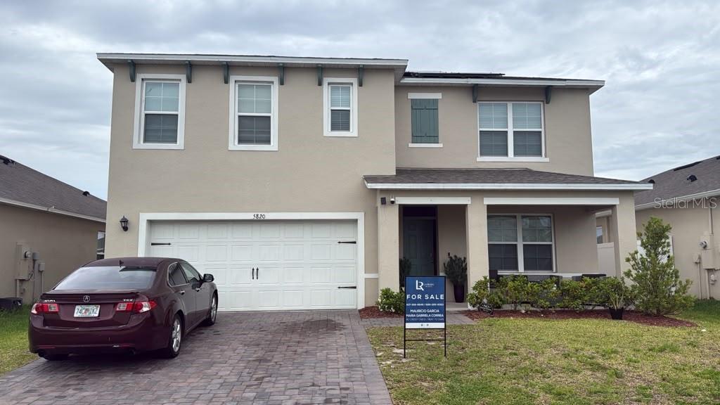 OWNER FINANCING AVAILABLE!!!!!! ---- One or more photo(s) has been virtually staged.
 
Welcome to 5820 Arboretum St in St. Cloud, FL, featuring the desirable Hayden floor plan, a spacious all-concrete-block single-family home designed with comfort, functionality, and modern living in mind. This beautiful home offers 5 bedrooms and 3 bathrooms with an open-concept layout that maximizes living space. The kitchen overlooks the dining area and great room, creating an ideal setting for entertaining, and features a large island with bar seating, stone countertops, stainless steel appliances, and ample cabinet space. Sliding glass doors and generous windows bring in natural light and provide access to the covered lanai, perfect for enjoying Florida indoor-outdoor living.

The first floor includes a flexible bonus room that can be used as a home office, den, playroom, or additional living area, along with a guest bedroom and full bathroom. Upstairs, the spacious primary suite offers a private en-suite bathroom and walk-in closet, while three additional bedrooms surround a versatile loft area, full bathroom, and conveniently located laundry room. The Hayden floor plan also includes smart home technology, allowing you to control key home features from your smart device whether you are home or away.

Located in a growing St. Cloud community near Narcoossee Road, Lake Nona, Orlando International Airport, major highways, shopping, dining, and Central Florida attractions, this home offers excellent convenience and lifestyle value. Seller is offering Owner Financing, creating a unique opportunity for buyers seeking flexible financing options. Buyer and buyer’s agent should verify all information, including room sizes, square footage, HOA dues, taxes, zoning, school assignments, community information, financing terms, and availability.

The property is being sold with an owner financing approach. Buyer is purchasing control of the holding trust that the property will be until the seller's loan is satisfied/paid off. Buyer enjoys all the benefits of home ownership, same as the title holder. Listing agent is available to explain numbers, structure, and protections Proof of funds is mandatory for the down payment + closing costs