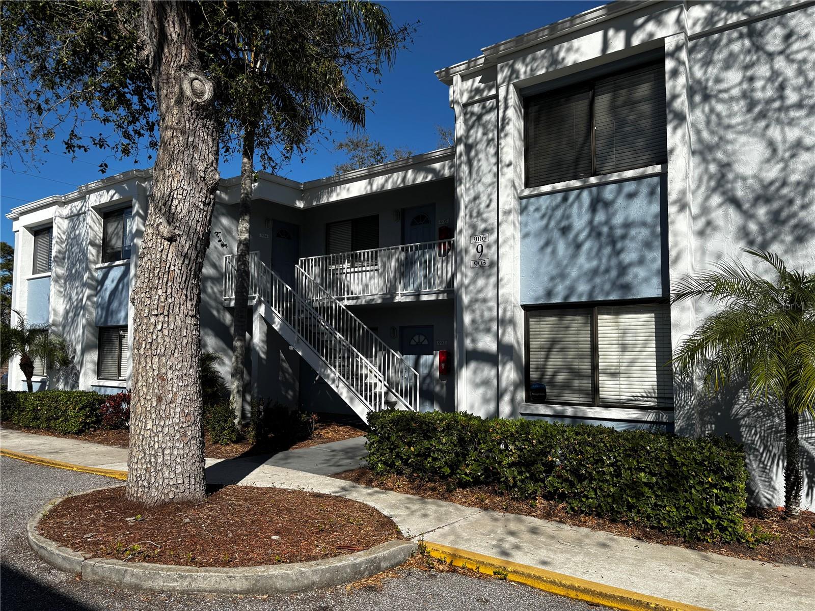 Welcome to Garden Walk a small condo community in West Bradenton.  This ground level 1 bedroom 1 bathroom offers tile floors, crown molding, laundry closet and lanai.  Amenities included a community pool, gym, clubhouse, TV/Internet, water, sewer, garbage and assigned parking.  Conveniently located to Bradenton/Sarasota Airport, Downtown Bradenton, Downtown Sarasota and a short drive to the stunning beaches of Anna Maria Island.  Current Tenant in place through August 2026