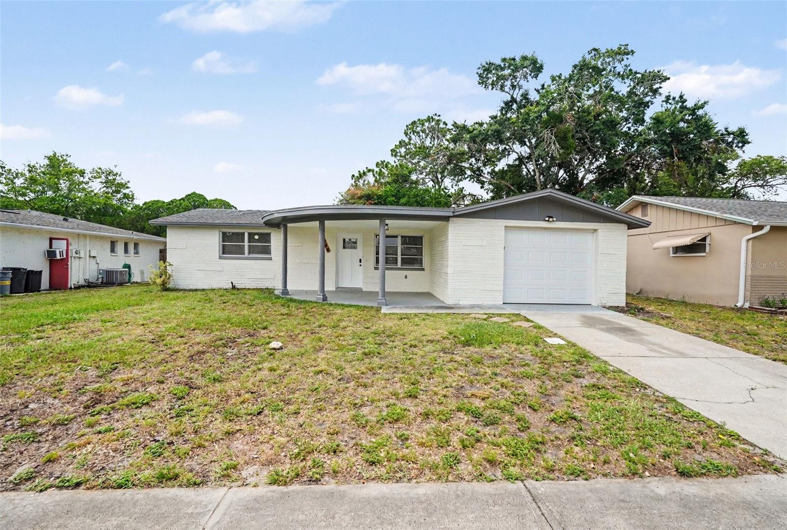 Welcome to this inviting 3-bedroom, 2-bathroom home situated in the desirable Holiday Gardens Estates neighborhood.
Inside, the home features a functional and seamless flow connecting the main living spaces, making everyday living a breeze. The kitchen has been beautifully updated to include striking granite countertops and modern stainless steel appliances. The primary bedroom serves as a comfortable retreat and includes the convenience of an en-suite primary bathroom.
Step out back to find a fully fenced-in backyard, offering an excellent and private space for outdoor relaxation or weekend gatherings.
Perfectly located, you can live the golf cart lifestyle just minutes from downtown, with easy access to parks, shops, restaurants, entertainment, and schools. This location also provides convenient proximity to major area employers and a straightforward drive to Tampa International Airport.
Schedule your private showing today!
