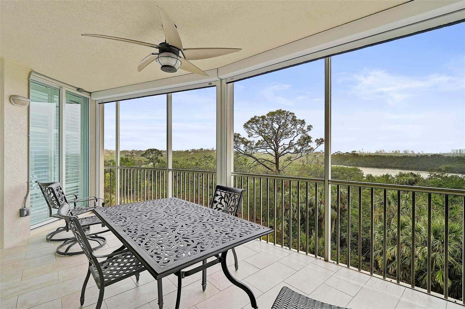 **BEAUTIFULLY UPDATED CONDO with MARVELOUS VIEW** features 3-BEDS and 3-FULL BATH, Open Floorplan and is located behind the Secure Gates of the highly sought after Oaks-Preserve, Country Club neighborhood. As you emerge from your private elevator lobby, you will be enthralled by the Impressively Renovated interior which boasts Engineered Hardwood and designer Wood Plank Tile flooring, Plantation Shutters, a well-equipped Kitchen with granite counter seating area, white cabinetry and Stainless-Steel appliances including Bosch etc. The Owner’s Bedroom Suite features a Walk-in Closet, Dual Vanities, Soaking Tub and Stunning, Custom Tiled Shower.  The Spacious, Screened Balcony features lovely new tile flooring and automated Hurricane Shutters, offering a PRIVATE and serene setting where you can view wonderful wildlife and Gorgeous Sunsets! This residence offers a single, covered parking space and a climate-controlled storage unit. Meridian Condo residents enjoy private amenities including Heated Pool & Spa, Fitness and Outdoor Grill in addition to The Oaks Club’s main campus of amenities.  THE OAKS is a distinguished, 24hr Guarded, Country Club Community which boasts many accolades including: Platinum Club of America, Emerald Club of the World, Elite Distinguished Club of the World and One of America’s Healthiest Clubs - where amenities include Three Restaurants, Ballroom, Two 18-hole championship GOLF courses, award-winning RACQUETS program with 12 Har-Tru Hydro-Grid TENNIS courts, 4 PICKLEBALL Courts, wonderful CROQUET facility, state-of-the-art FITNESS center and junior Olympic, heated community SWIMMING POOL, Bocce, Basketball Court, Playground and more! The Oaks is just minutes from nationally ranked Pine View School, the Legacy Bike Trail, area Beaches and all that Gulf Coast living has to offer. Membership is required and there is NO WAITLIST for GOLF or SOCIAL Membership.