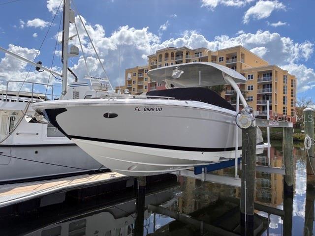 Own your piece of paradise with this exceptional boat slip at the highly sought-after Riviera Dunes Marina, one of Florida’s premier deep-water marinas on the Gulf Coast. This protected marina offers one of the safest harbors in the region with convenient access to Tampa Bay, the Intracoastal Waterway, and the Gulf of Mexico—making it the perfect home port for cruising, fishing, or simply enjoying the Florida boating lifestyle.

Measuring approximately 35’ x 13’, this slip is equipped with a brand-new 2026 Golden Marine Sea Drive 14,000-lb boat lift, professionally installed by Duncan, providing outstanding convenience and protection for your vessel. (The boat shown in the photos is approximately 29 feet in length with a 9-foot beam.)

Whether you’re looking for a private slip for your own boat or an investment opportunity, this property offers exceptional flexibility. The slip has recently been placed into the marina’s rental program, allowing the next owner the opportunity to generate rental income when not in use. Owners may also choose to self-manage rentals.

Riviera Dunes Marina is renowned for its outstanding amenities, including gated access, floating heated swimming pools, waterfront tiki gathering areas, social docks with grills, laundry facilities, private restrooms and showers, a pet walking area, fuel dock, pump-out services, and the popular Dockside Grille and Social Bar—offering waterfront dining, cocktails, live entertainment, and beautiful sunset views just steps from your slip.

Best of all, you do not need to own a home or condominium within Riviera Dunes to purchase a boat slip. Whether you’re searching for your own waterfront retreat or a unique income-producing investment, this is a rare opportunity to own in one of Florida’s most desirable marina communities.