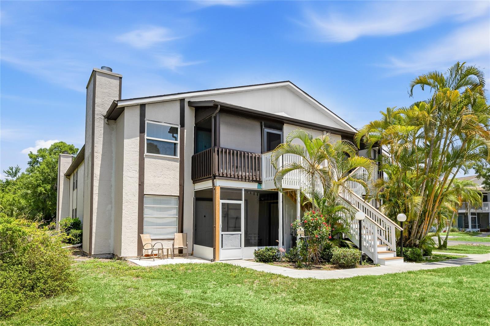 Welcome to easy Florida living in the desirable Mirror Lake community! This beautifully updated 2-bedroom, 2-bath first-floor condo is ideally positioned at the back of the neighborhood, offering a quiet, private setting with all the conveniences of resort-style amenities.
Being sold turnkey furnished, this move-in-ready home features a freshly painted interior and all-tile flooring throughout for effortless maintenance. The updated kitchen opens to a spacious living area, where a cozy fireplace creates a warm and inviting focal point—an uncommon and highly sought-after feature in condo living. Both bathrooms have been stylishly refreshed with new vanities and toilets, while new blinds add a clean, modern touch.
Peace of mind comes with major updates already completed, including a 2-year-old A/C with a 10-year warranty, a 3-year-old washer and dryer, and an energy-efficient Ecobee smart thermostat.
Mirror Lake residents enjoy a host of amenities, including a heated pool, hot tub, cabanas, fitness center, pickleball courts, and tennis courts, all maintained by a professional management company with a low HOA. Even more value is on the horizon, as the community is currently undergoing a comprehensive exterior refresh, including building renovations, fresh paint, new stairs, and screened-in lanais.
Whether you're seeking a full-time residence, seasonal retreat, or investment opportunity, this condo offers comfort, convenience, and exceptional value in a peaceful setting.
Schedule your private showing today and start enjoying the Florida lifestyle at Mirror Lake!