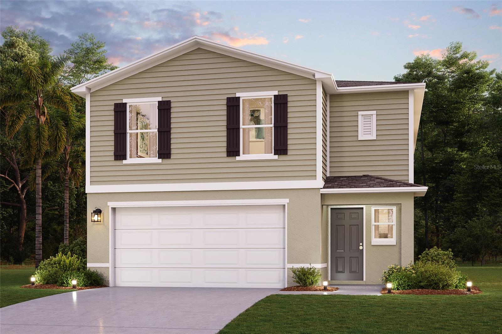 Under Construction. Discover modern luxury in the sought-after Eagle Hammock community! Explore the vibrant the spacious and inviting Mayfield Plan. This two-story home features an open great room that flows into a charming dining area, perfect for gatherings. The kitchen dazzles with stylish cabinets, striking Quartz countertops, and stainless steel appliances, including a range with a microwave and dishwasher. Upstairs, enjoy a primary suite with a private bath, ample walk-in closet, additional bedrooms, and a functional laundry room. A two-car garage and energy-efficient Low-E insulated dual-pane vinyl windows complete this home. With a one-year limited warranty included, the Mayfield Plan offers comfort and convenience. Conveniently located near Winter Haven and Lakeland—approximately less than an hour from Orlando and Tampa—Eagle Hammock offers easy access to restaurants, shopping, and entertainment. You’ll also have amazing community amenities (Clubhouse, Resort-Style Pool, Playground and Walking Trails) and be within walking distance of the local elementary and high schools.