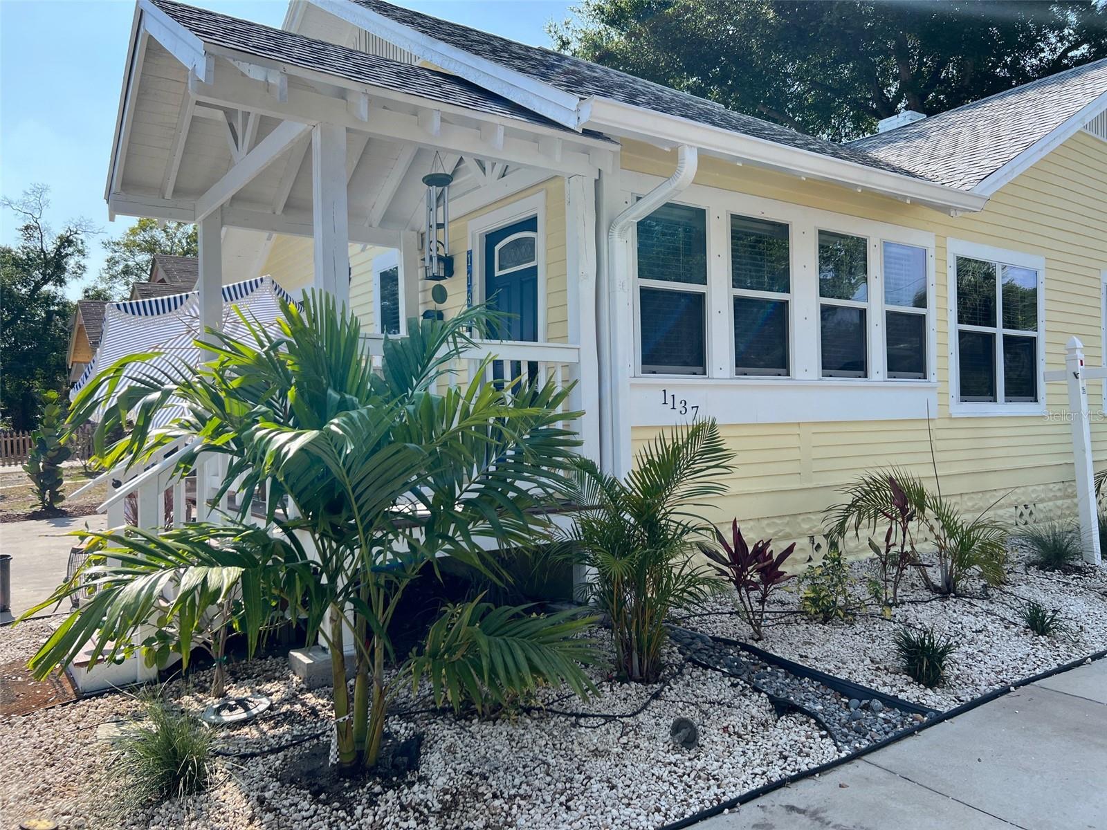 Quiet, one block street. This meticulously RENOVATED 3 BR and 2 FULL BATHS complete with an entry OFFICE and GARAGE offers a rare blend of historic charm and modern luxury. Every detail has been attended to, so you can start living the quintessential downtown St. Petersburg lifestyle from day one. Unrivaled Convenience & Low-Maintenance Living • Zero-Stress Ownership: Say goodbye to weekend chores. The energy-efficient design and professional xeriscape landscaping mean no watering or mowing and minimal overhead costs. • No HOA Fees: Enjoy the freedom and flexibility of ownership with no homeowners association restrictions, including sought-after 30-day rental options. • Parking Solved: Benefit from a private garage plus additional free parking—a rare premium in the downtown area. Your Downtown Sanctuary • Seamless Indoor/Outdoor Flow: Picture yourself waking up to enjoy downtown and the nearby waterfront, park, and marina. • Walk, Bike, or Scoot: Situated on a quiet, low-traffic street bordering the Historic Roser Park and Downtown Innovation Districts, you are just moments away from the vibrant energy of St. Petersburg's best dining, entertainment, theaters, and stadiums. • A Boater's Dream: A nearby marina, restaurant and boat club emphasize an unparalleled waterfront lifestyle with opportunities for fishing and entertaining. A Connected & Vibrant Community • Prime Location: Minutes from I-275, providing quick access to Tampa, Clearwater, Sarasota, and Orlando. Excellent proximity to hospitals, parks, and airports.