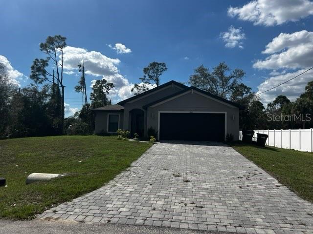 Short Sale. This one-story home in North Port offers a spacious and functional layout with 3 bedrooms and 2 bathrooms. The home features an attractive exterior, large bedrooms, and a covered back patio that’s perfect for relaxing or entertaining.

The kitchen includes a breakfast bar overlooking the living room, creating an open space that works well for both everyday living and hosting guests.

An attached two-car garage provides added convenience and storage.

Located in North Port, the property offers easy access to parks, waterways, and outdoor recreation, along with a short drive to some of the Gulf Coast’s best beaches.