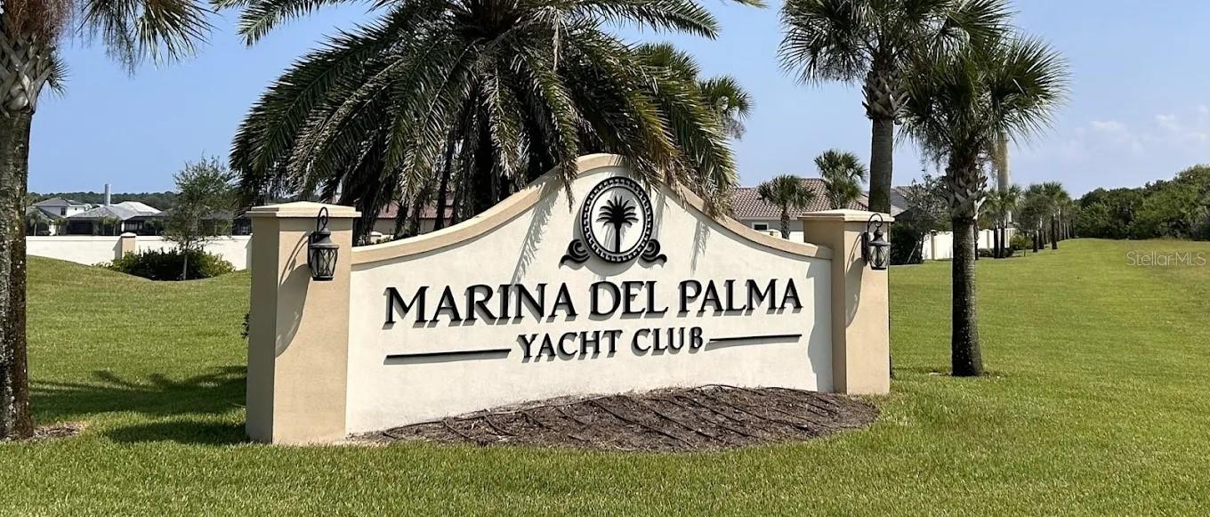 Build the coastal home you have been waiting for in Marina del Palma, one of Palm Coast’s most distinctive gated boating communities. This cleared vacant homesite offers a rare opportunity to create your own custom Florida retreat inside a thoughtfully planned, marina-centered neighborhood designed for buyers who want more than just a place to live. Marina del Palma is built around the water, the marina, and the convenience of a true boating lifestyle, with resort-style amenities that include a clubhouse, pool and spa, fitness center, tennis and pickleball courts, dog park, walking trails, private marina, boat launch, covered boat storage, and concierge/valet boating service. For many boaters, the dream is not only having a beautiful home near the water, but also having the infrastructure that makes boat ownership easier, cleaner, and more convenient. That is where this community stands apart. Here, the opportunity is bigger: own the land, build the home, and enjoy a gated marina lifestyle with the water-access experience already built into the community around you including secure dry storage, marina access, or concierge-style boat service. Located near the Matanzas River and the Intracoastal Waterway, Marina del Palma places you close to the boating, fishing, beaches, dining, parks, and outdoor recreation that make Palm Coast and Flagler Beach so desirable. Whether you are planning a full-time residence, seasonal getaway, or lock-and-leave coastal retreat, this homesite offers a compelling combination of new-construction potential, boating convenience, and resort-style community amenities. The setting is especially attractive for buyers who want the freedom of designing their own home while still enjoying the established feel and lifestyle advantages of a gated waterfront community. Bring your vision, and your boat dreams, because opportunities like this are not easy to duplicate. Buyer to verify all building requirements, architectural guidelines, HOA dues, boathouse association dues, slip assignment, boat size limits, concierge services, marina access, and all related fees.