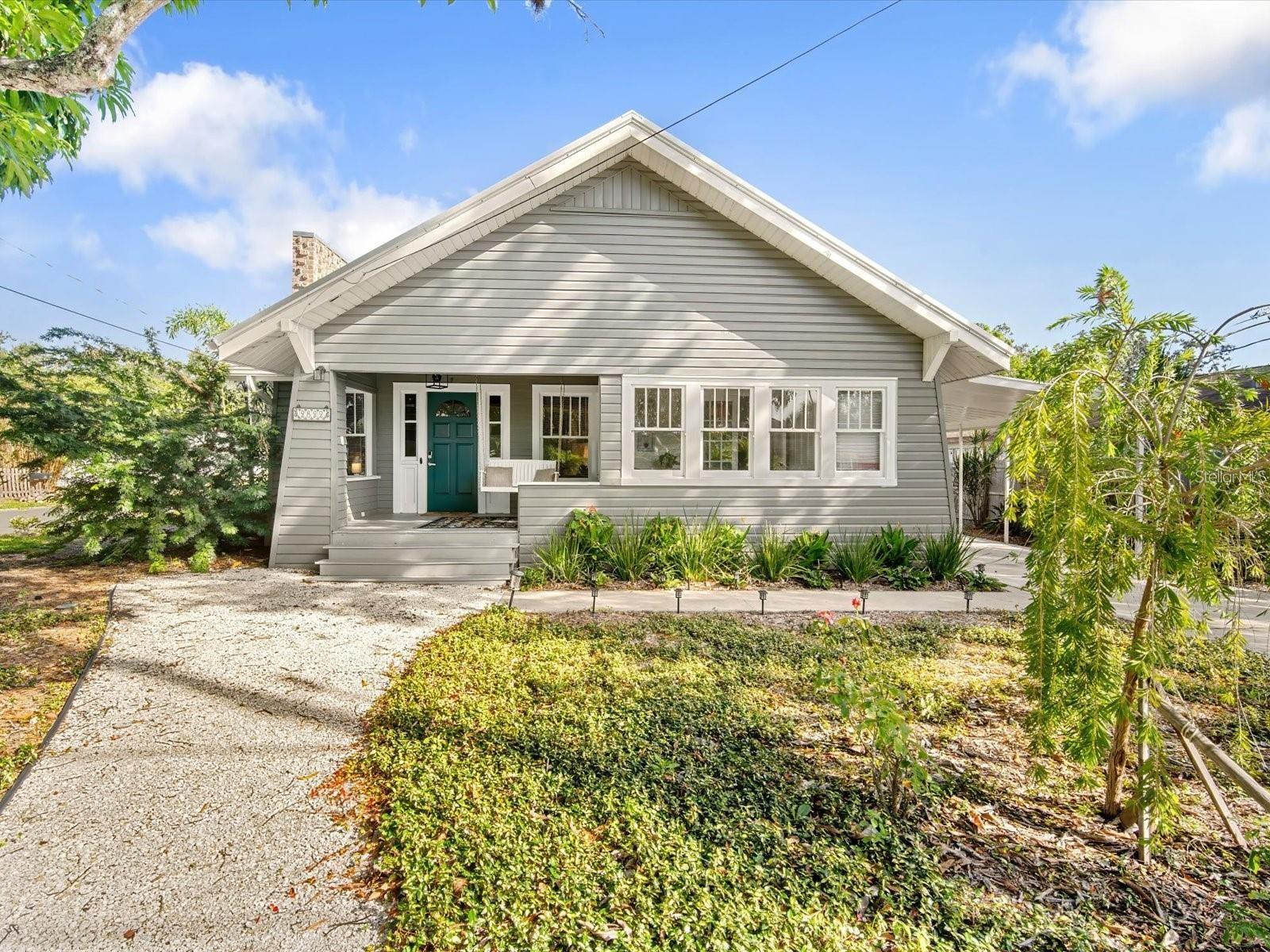 TWO HOMES, ONE RARE OPPORTUNITY
Welcome to Mango Cottage, a lovingly restored 1925 bungalow nestled on a corner lot in Bradenton's beloved Historic River District. This one-of-a-kind property features two completely separate homes with their own addresses on a single parcel, creating an exceptional opportunity for owner-occupants, investors, multigenerational families, or anyone seeking built-in rental income from day one.
The main residence, Mango Cottage, offers 2 bedrooms and 2 full baths with beautifully refinished heart pine floors, soaring 9-foot ceilings, restored plaster ceilings, and original architectural details that give the home its unmistakable character. Thoughtful updates blend seamlessly with its historic charm, including a new roof, AC, electrical panel, hot water heater, washer and dryer, fresh interior paint, and a beautifully remodeled bathroom anchored by a classic clawfoot tub. Just off the primary bedroom, a light-filled sunroom offers the perfect place for morning coffee, yoga, or a few quiet moments before the day begins, with a dedicated laundry area conveniently tucked nearby.
Spend your mornings on the welcoming front porch swing listening to Florida's native birds, where life seems to slow to a gentler pace. Out back, a spacious deck invites evenings around the fire pit or grilling with friends, while the private backyard creates a peaceful retreat from the outside world.
The second residence, affectionately known as Wee Mango, has been completely remodeled and offers 1 bedroom, 2 full baths, and a flexible bonus room that works beautifully as an office, guest room, or small second bedroom. With its own private entrance, separate driveway, and fenced outdoor space, Wee Mango lives like an independent home while remaining part of the property's unique story. Beginning July 15, it will be occupied by an annual tenant paying $1,600 per month plus utilities, providing immediate, reliable income from the day you close.
Each home enjoys its own driveway and private outdoor living area, while the main residence also benefits from an irrigation system. Mango Cottage is being offered furnished and move-in ready, making it a true turnkey opportunity.
Ideally located, you're just minutes from downtown Bradenton and the Riverwalk, close to IMG Academy, less than 10 minutes from two major hospitals, approximately two miles from the nearest public boat ramp on the Manatee River, and only 15 minutes from the beautiful beaches of Anna Maria Island.
For investors, the numbers speak for themselves. Mango Cottage generated approximately $27,000 in short-term rental income between January and June 2026 alone, while earning Premier Host status and consistent 5-star reviews. Additional reservations are already on the books for the remainder of the year. Combined with the steady annual income from Wee Mango, this property offers the rare opportunity to enjoy both short-term and long-term rental income from a single investment property.
Whether you're searching for a primary residence with built-in income, a multigenerational living arrangement, or a proven turnkey investment, Mango Cottage combines timeless historic charm, thoughtful modern updates, and established income potential. Opportunities like this are incredibly rare. Don't miss your chance to own a remarkable piece of The Friendly City's history.