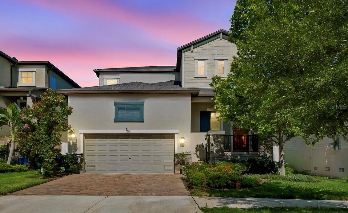 Virtually Staged. Minutes from MacDill Air Force Base! Built in 2020, this beautifully maintained South Tampa home features a first-floor primary suite, an oversized loft, and a fully fenced backyard—everything today's buyers are looking for. With 4 bedrooms, 3.5 bathrooms, and over 2,700 square feet of living space, this South Tampa home perfectly blends comfort, functionality, and modern style.
The open-concept layout is ideal for everyday living and entertaining, with a spacious kitchen that flows seamlessly into the dining area and family room. The private primary suite is conveniently located on the first floor and features a generous walk-in closet and en-suite bath. A powder room and laundry room complete the main level.
Upstairs, the oversized loft offers endless possibilities as a media room, game room, home office, or playroom. Two secondary bedrooms share a Jack-and-Jill bathroom, while a fourth bedroom is located adjacent to an additional full bath, creating an ideal layout for guests or multigenerational living.
Ceramic tile flooring extends throughout the main living areas downstairs, while the bedrooms and loft feature comfortable carpeting. High ceilings add to the bright and open feel throughout the home.
Step outside to enjoy the covered lanai overlooking the fully fenced backyard with white vinyl fencing and gates on both sides. Additional features include an irrigation system, built-in garage storage shelving, an extra refrigerator, and a two-car garage.
Conveniently located near Downtown Tampa, Tampa International Airport, shopping, dining, waterfront parks, and the Gulf beaches, this move-in-ready home offers the best of South Tampa living.